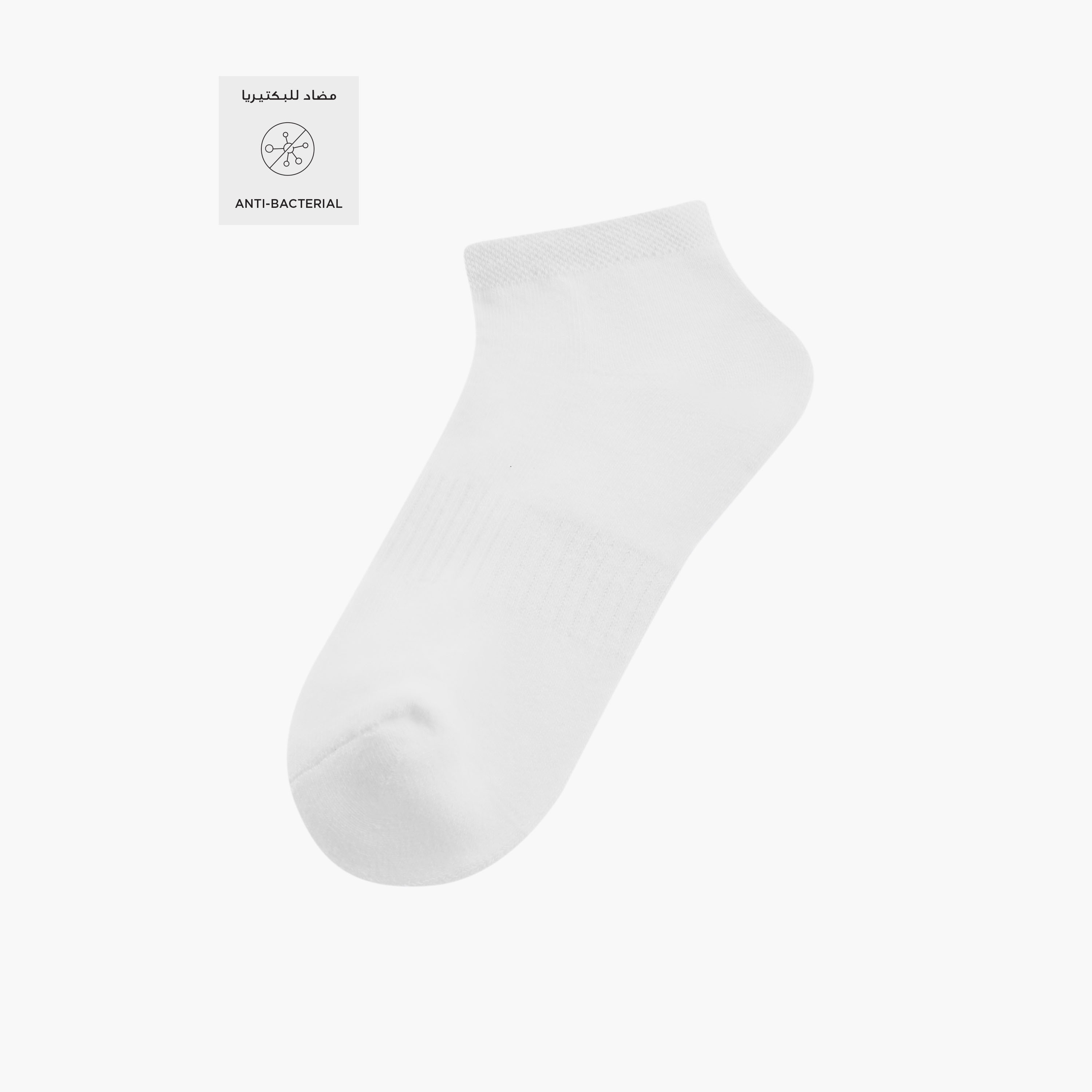 Set of 3 - Ribbed Ankle Length Socks-women-socksandstockings-image-2