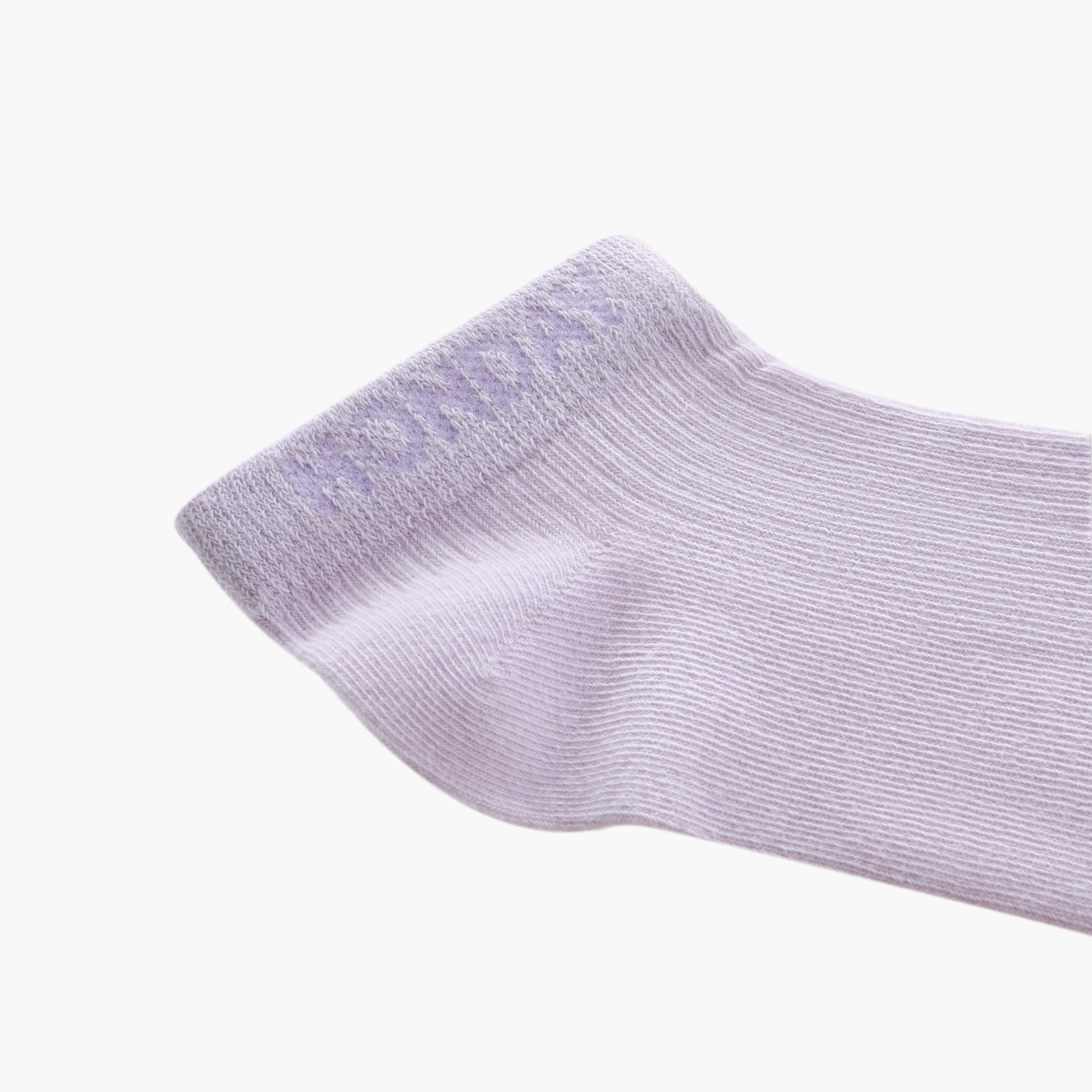 طقم جوارب 7 أزواج متنوعة بطول الكاحل وحماية من البكتيريا -women-socksandstockings-image-3