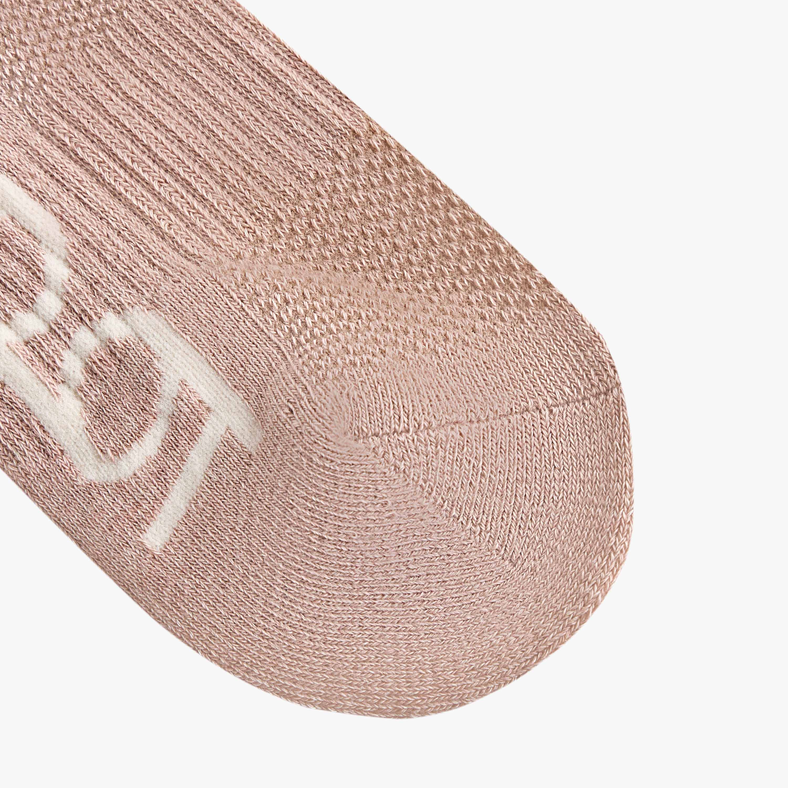 Set of 5 - Adot Terry Trainer Sports Socks with Antibacterial Protection-women-socksandstockings-image-3