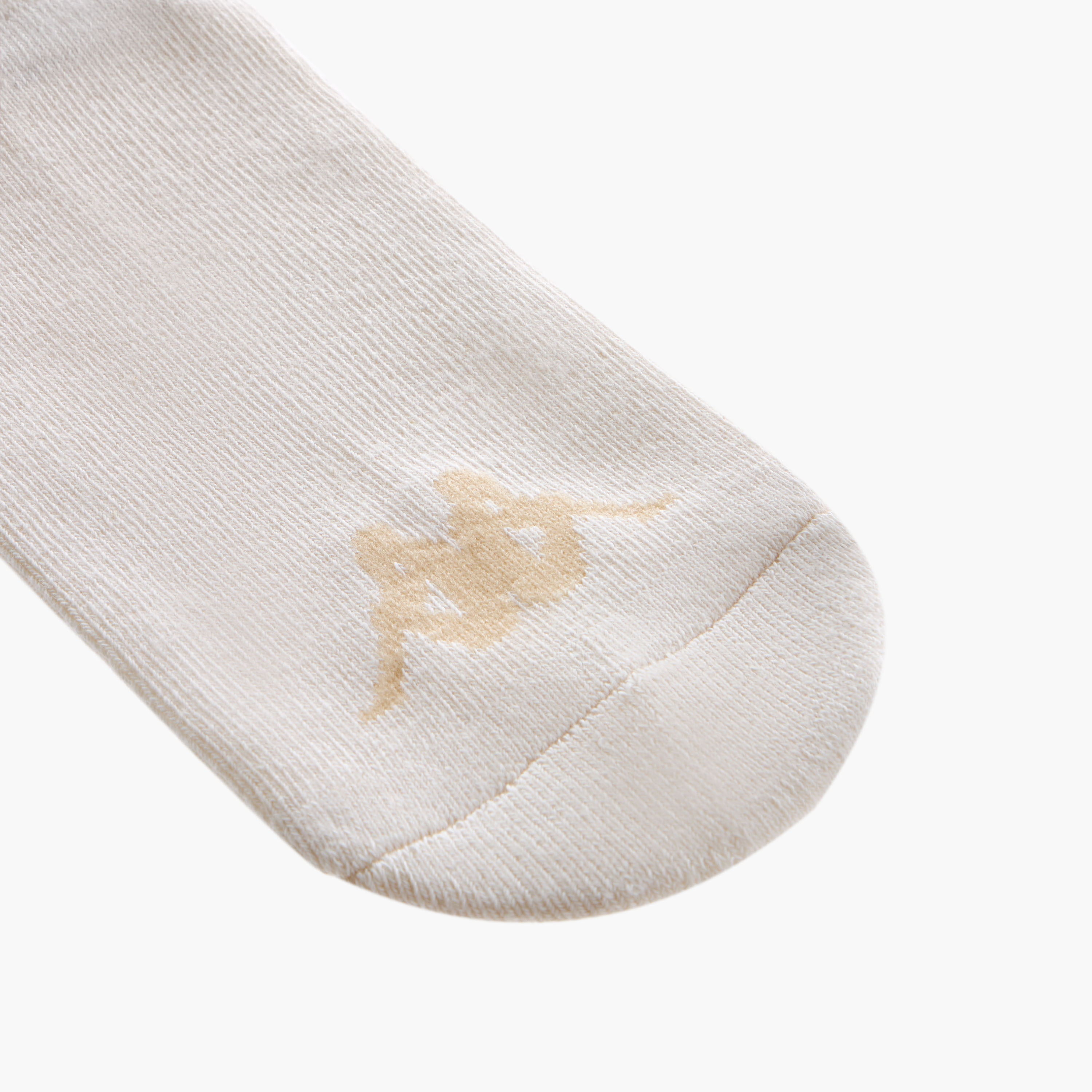 Set of 3 - Kappa Logo Print Trainer Socks with Antibacterial Protection-women-socksandstockings-image-3