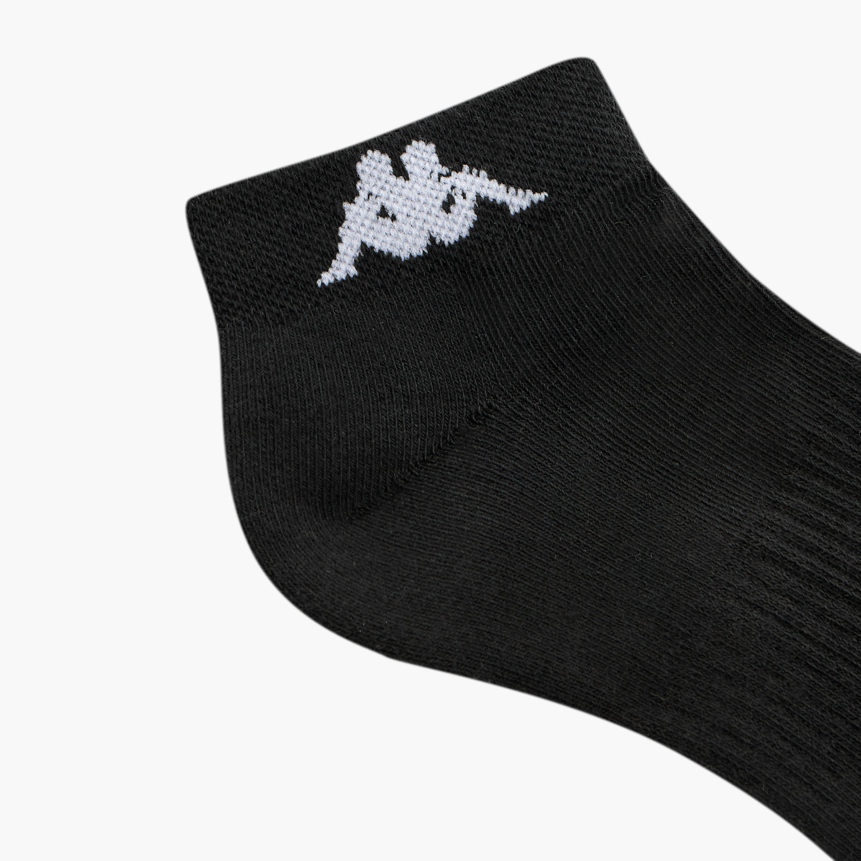 طقم جوارب 3 أزواج بطول الكاحل وحماية من البكتيريا وطبعات الشعار من كابا-women-socksandstockings-image-5