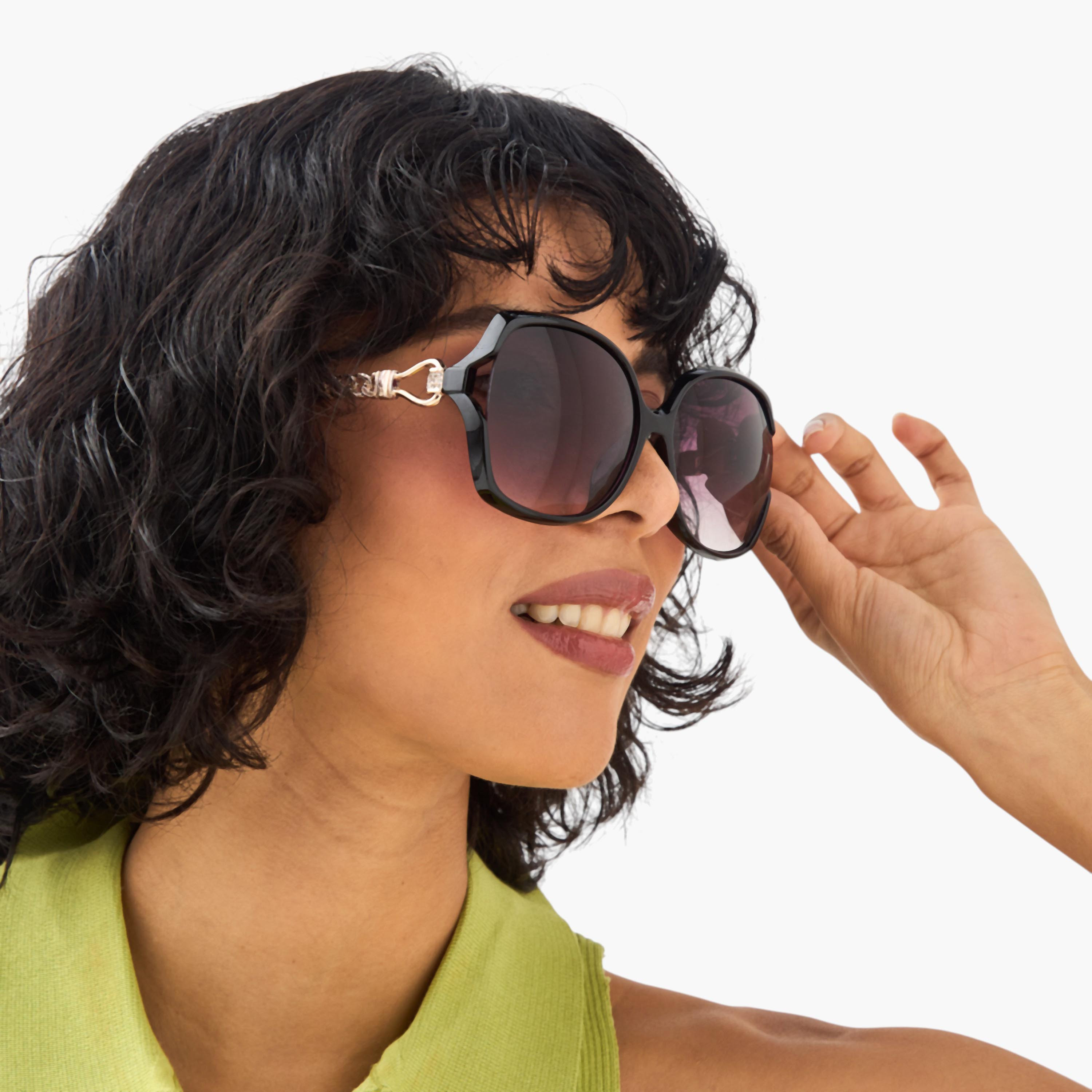 نظارة شمسية بعدسات ملونة وتفاصيل سلسلة-women-sunglasses-image-2