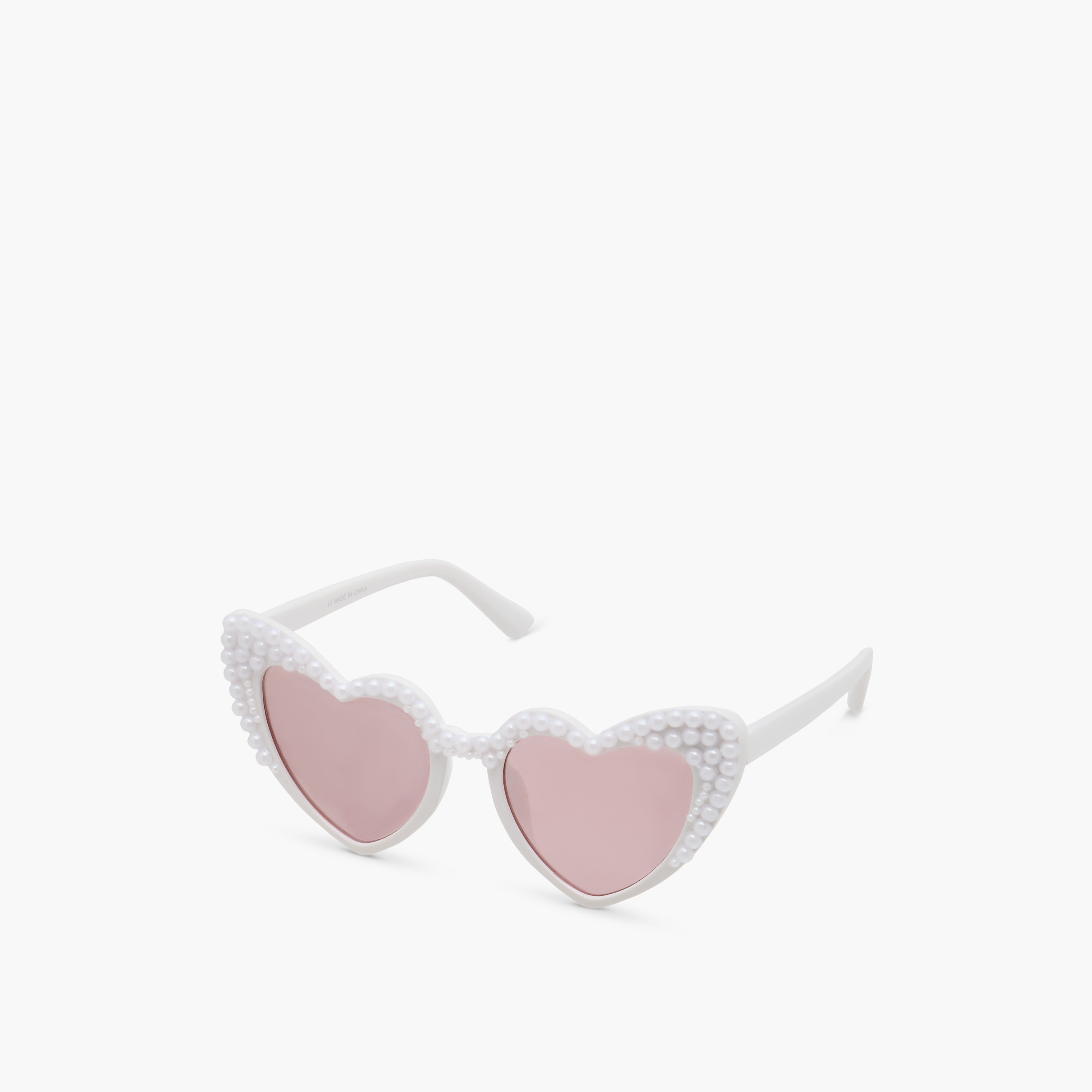 Tinted Lens Embellished Sunglasses-women-sunglasses-image-1