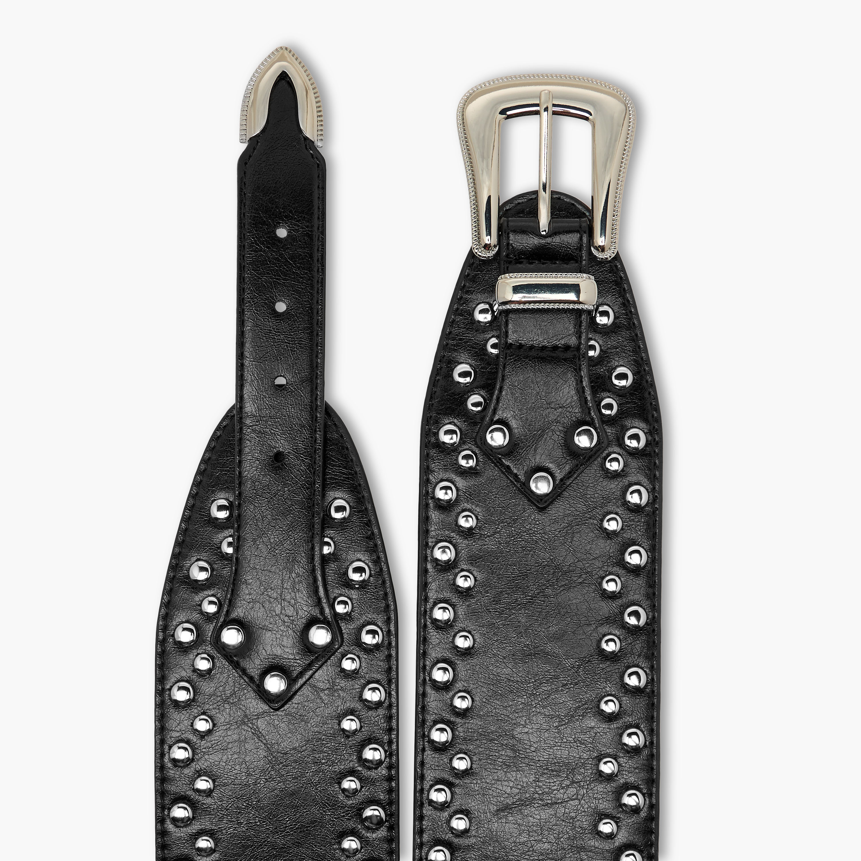 Studded Belt with Pin Buckle Closure-women-clothingaccessories-belts-image-7