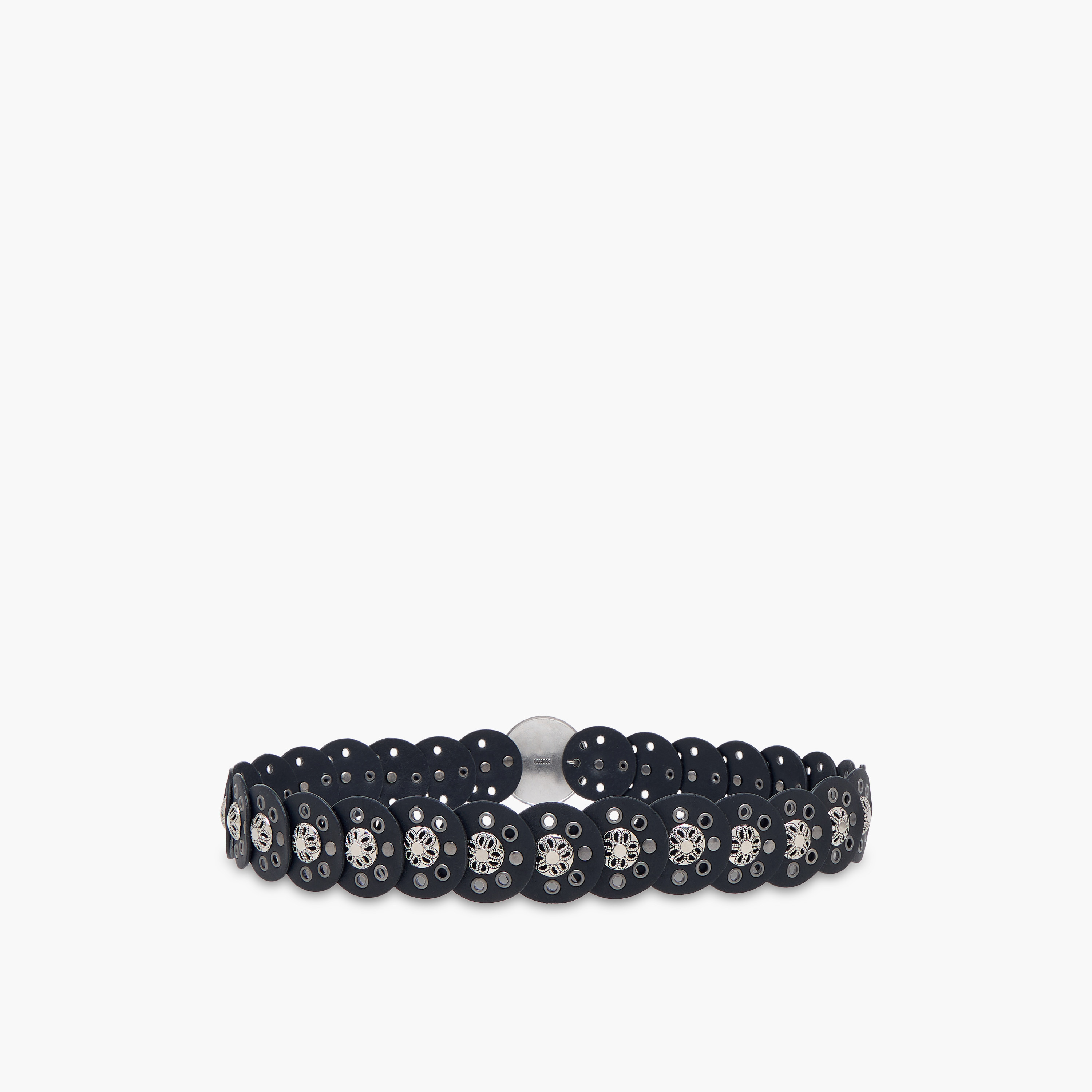 Metallic Eyelet Detail Disc Belt-women-clothingaccessories-belts-image-3