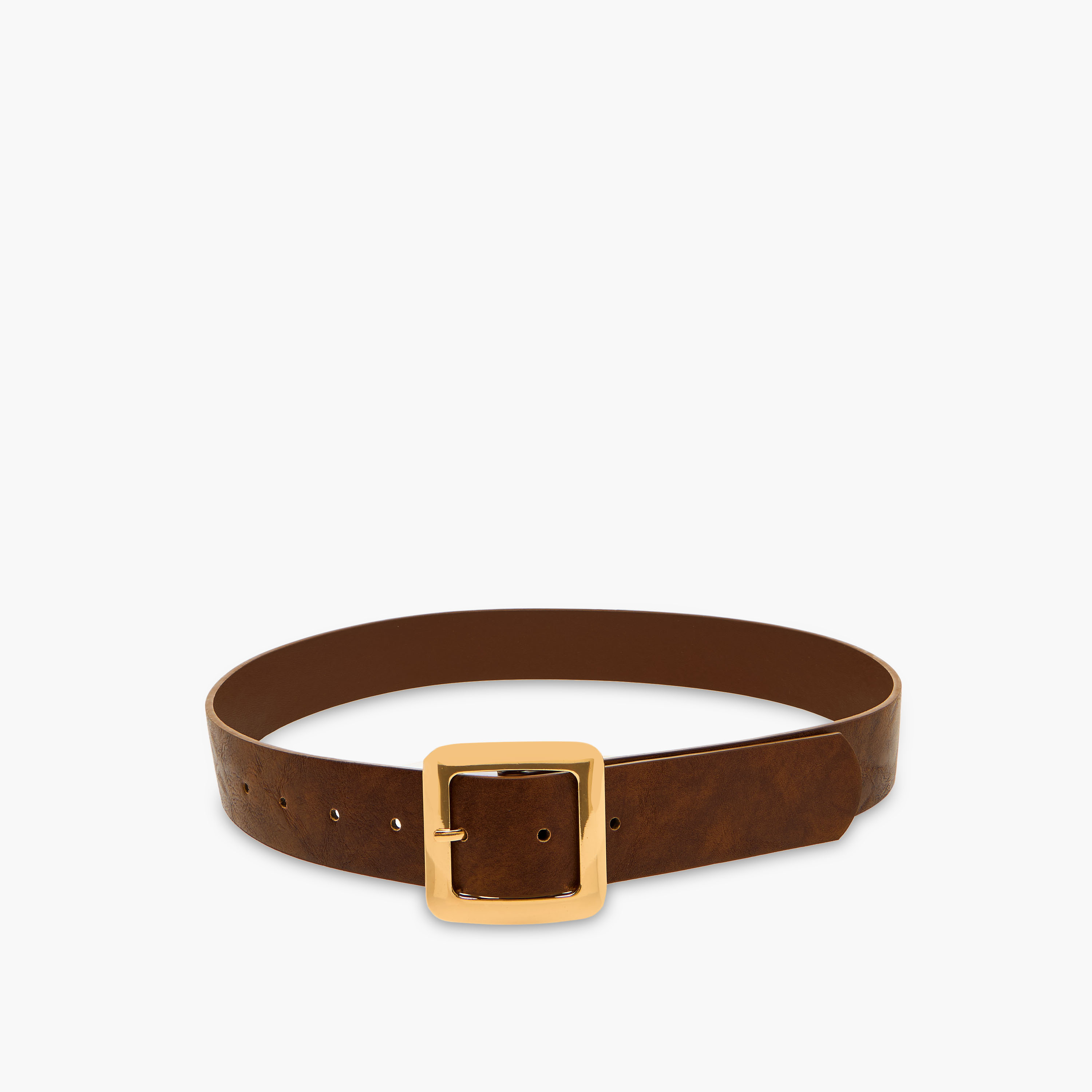 Textured Belt with Pin Buckle Closure-women-clothingaccessories-belts-image-1