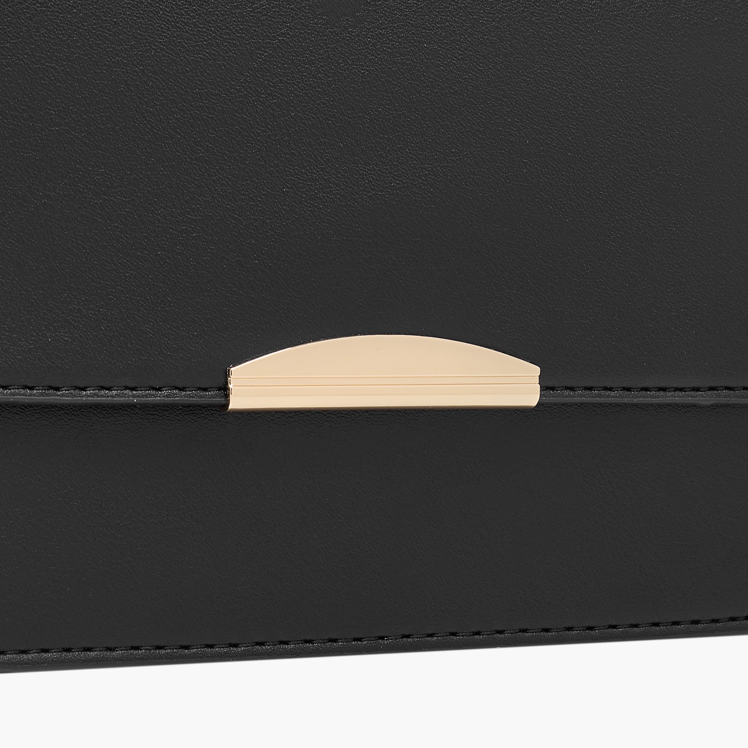 Metal Accent Crossbody Bag with Button Closure-women-bagsandwallets-handbags-image-5