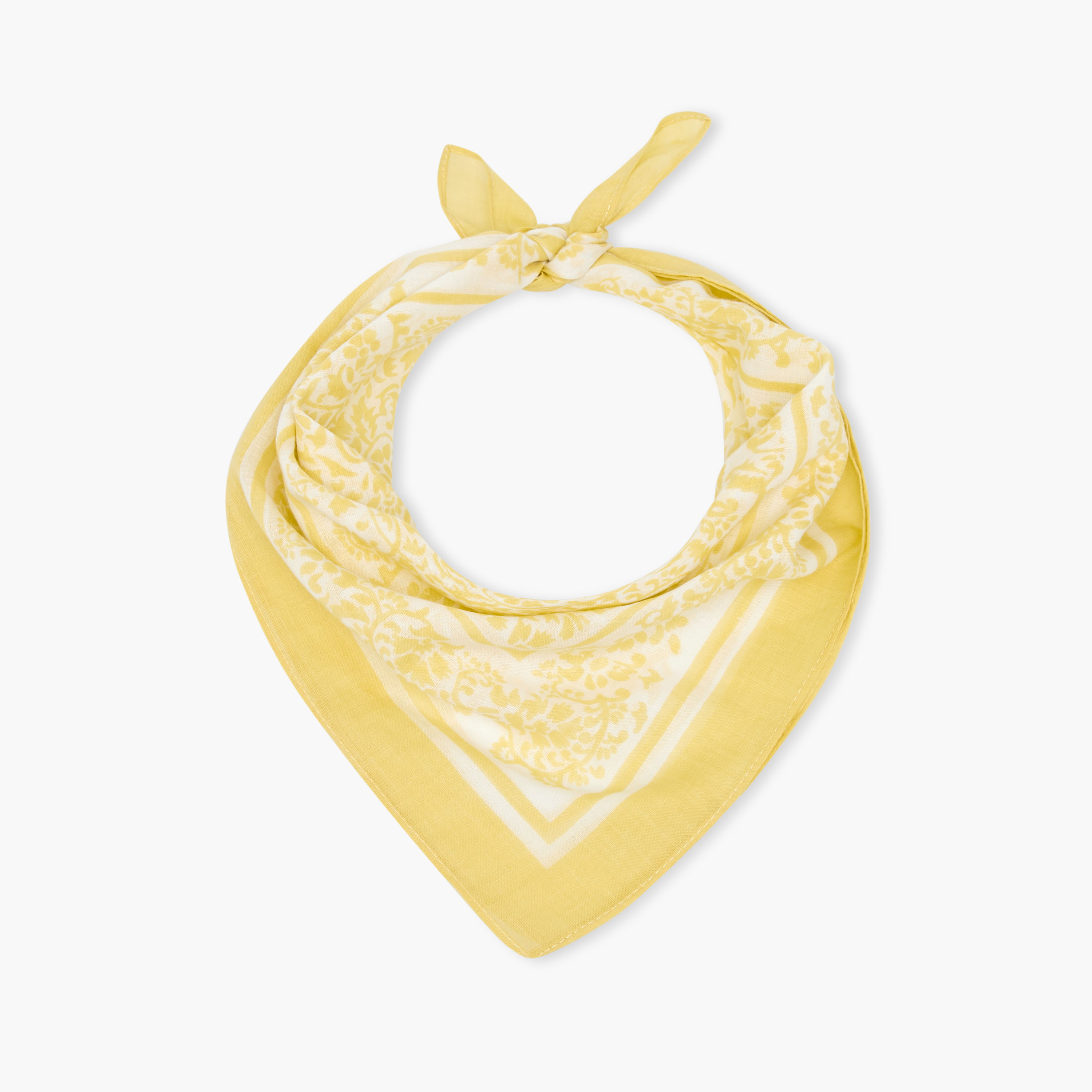 Floral Print Square Scarf-women-winterwear-scarves-image-3