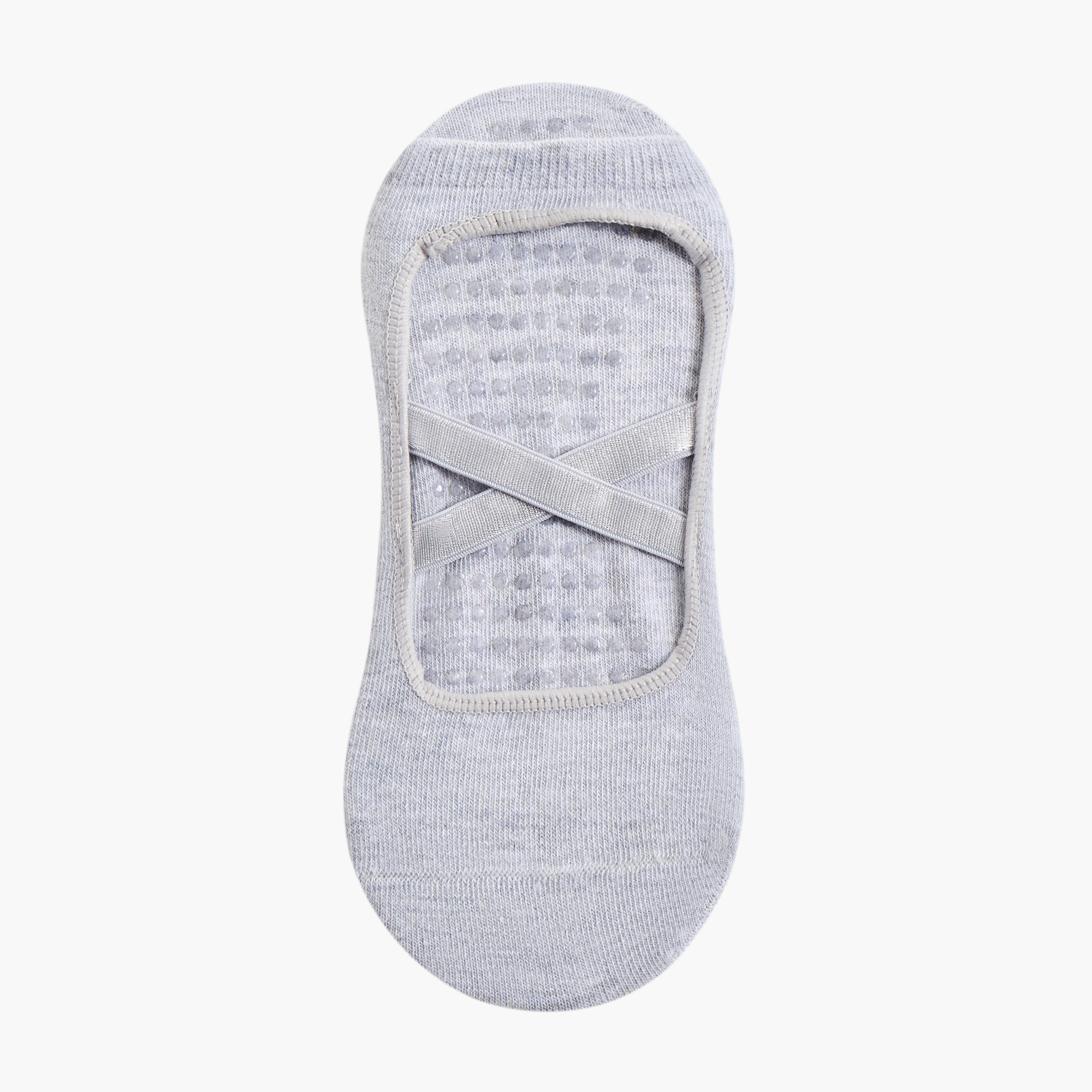 Set of 2 - Textured Yoga Footsie with Antibacterial Protection-women-socksandstockings-image-2