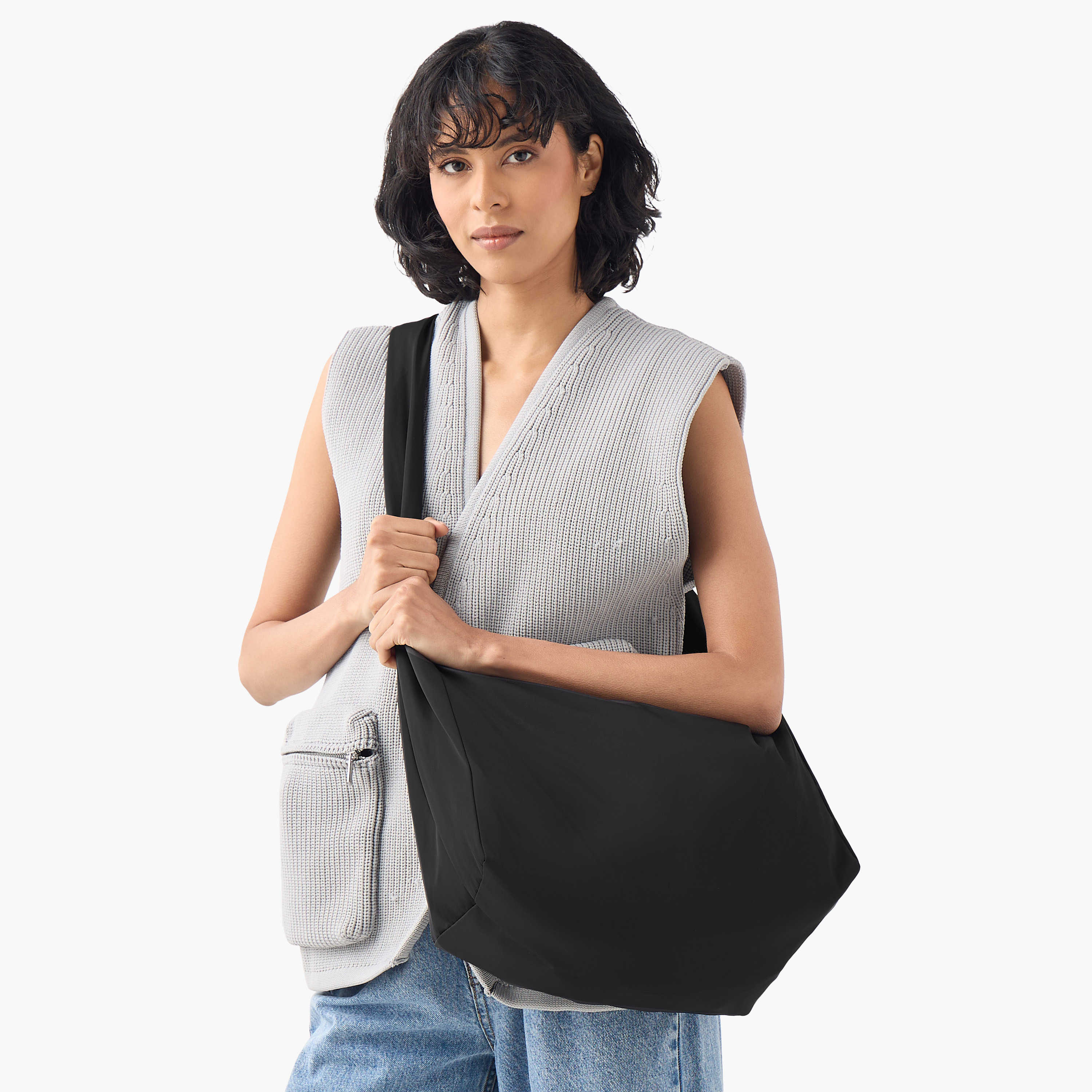 شنطة توتي سادة بزر إغلاق-women-bagsandwallets-handbags-image-2
