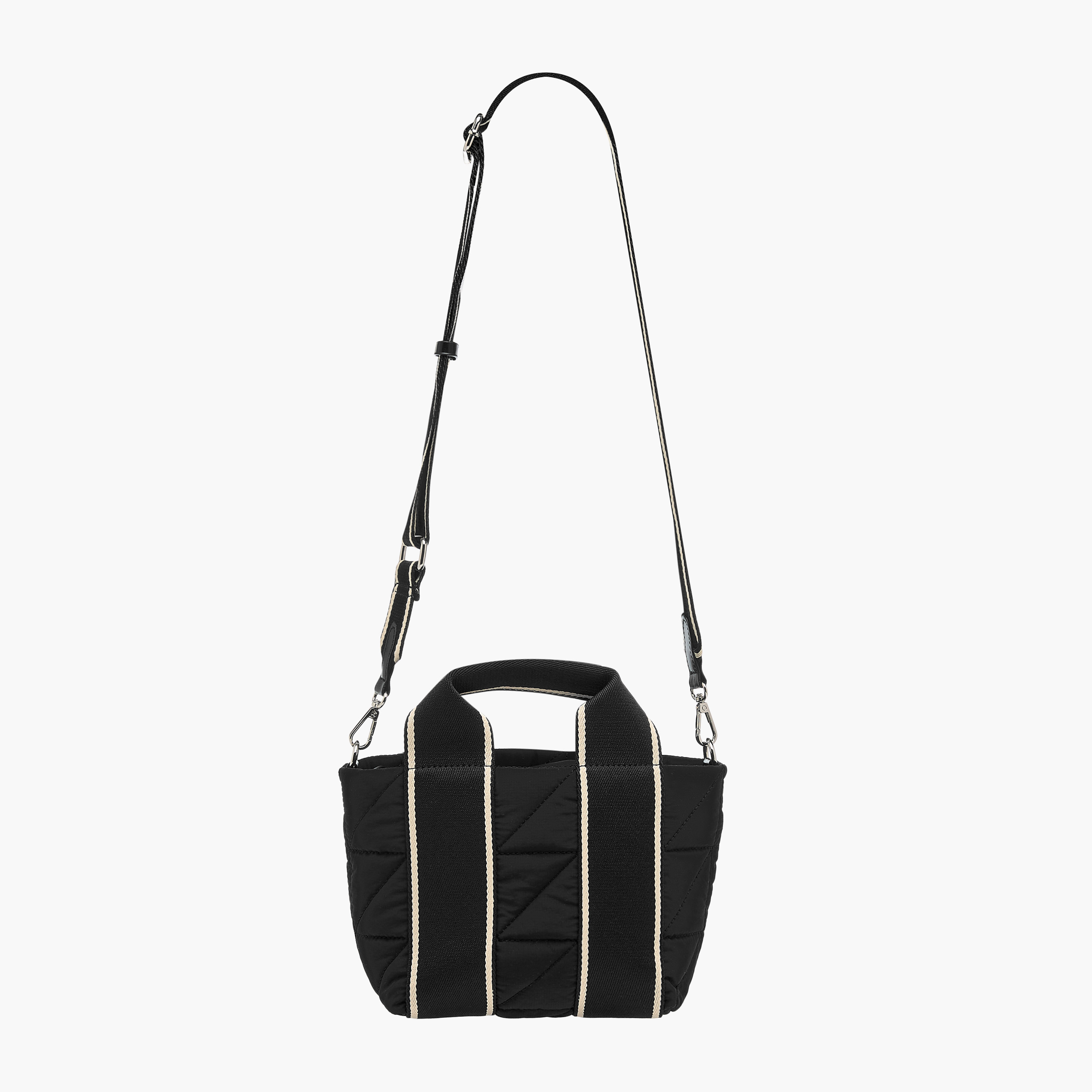 Striped Mini Quilted Tote Bag with Zip Closure-women-bagsandwallets-handbags-image-4
