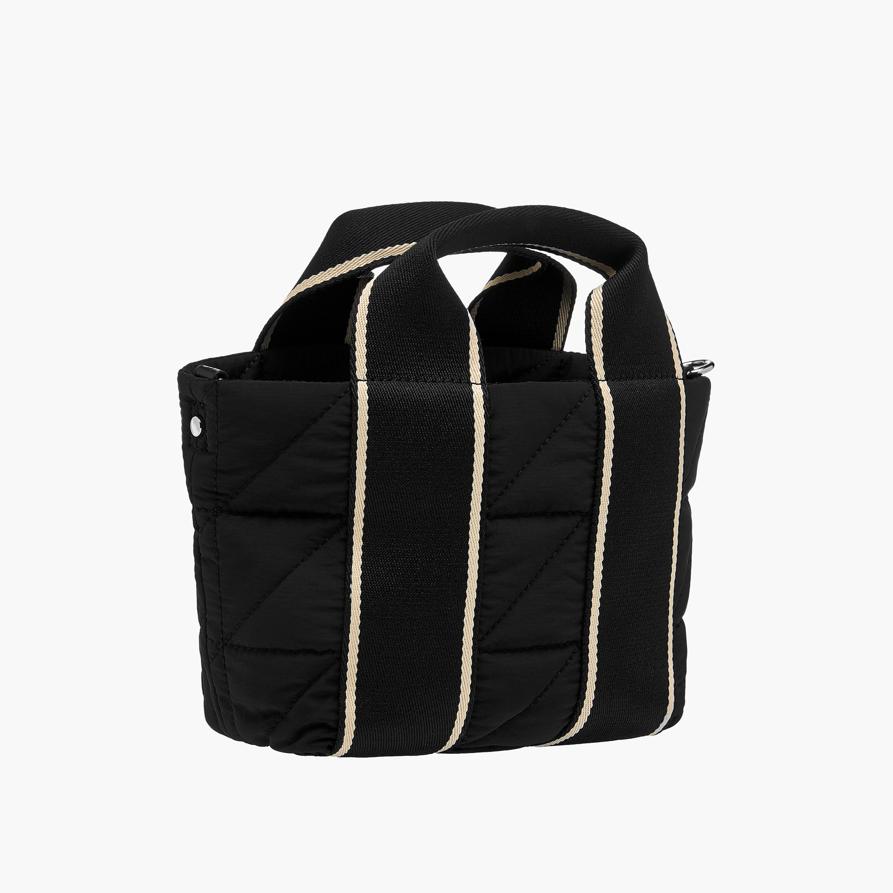 Striped Mini Quilted Tote Bag with Zip Closure-women-bagsandwallets-handbags-image-5