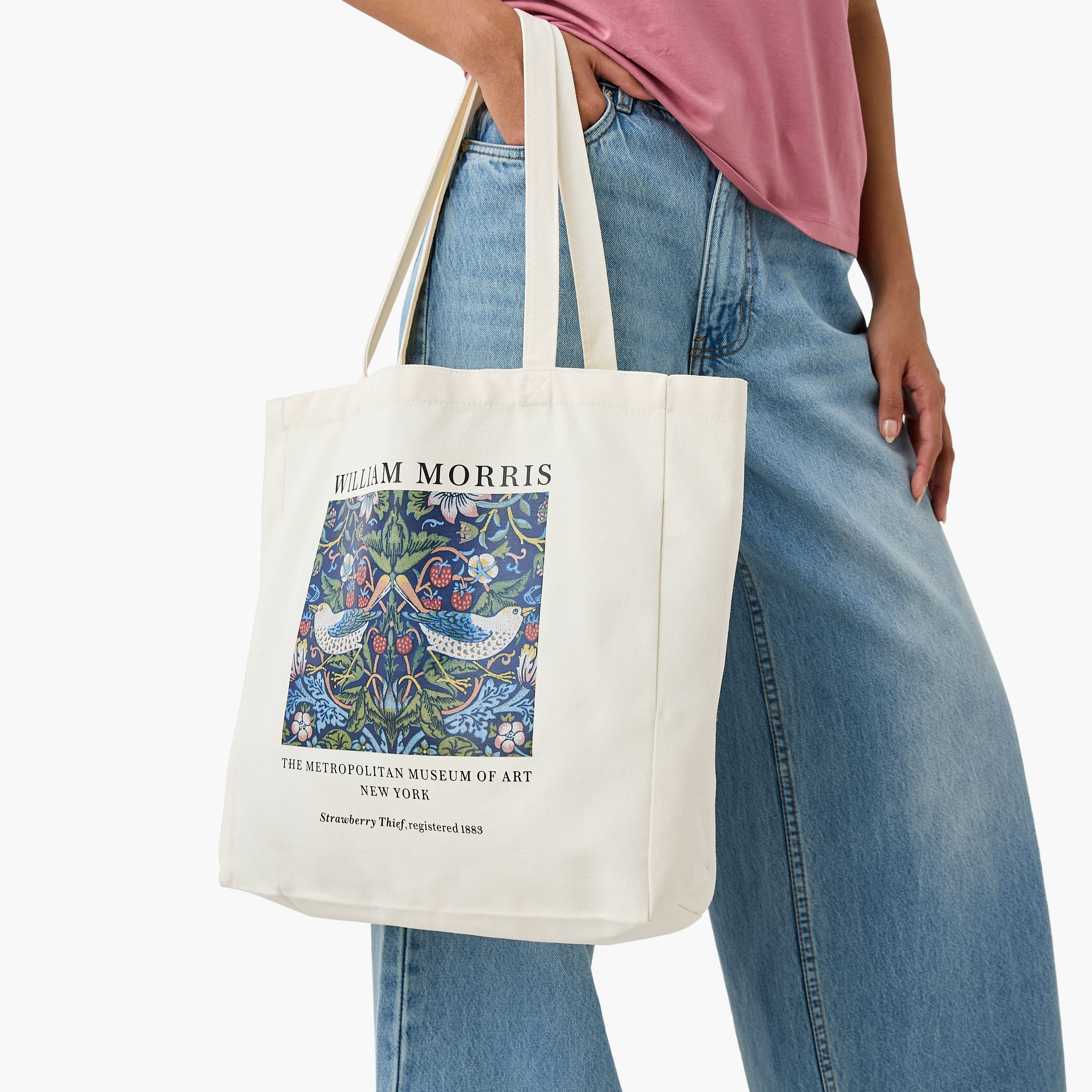شنطة تسوق بطبعات ومقابض مزدوجة-women-bagsandwallets-handbags-image-2