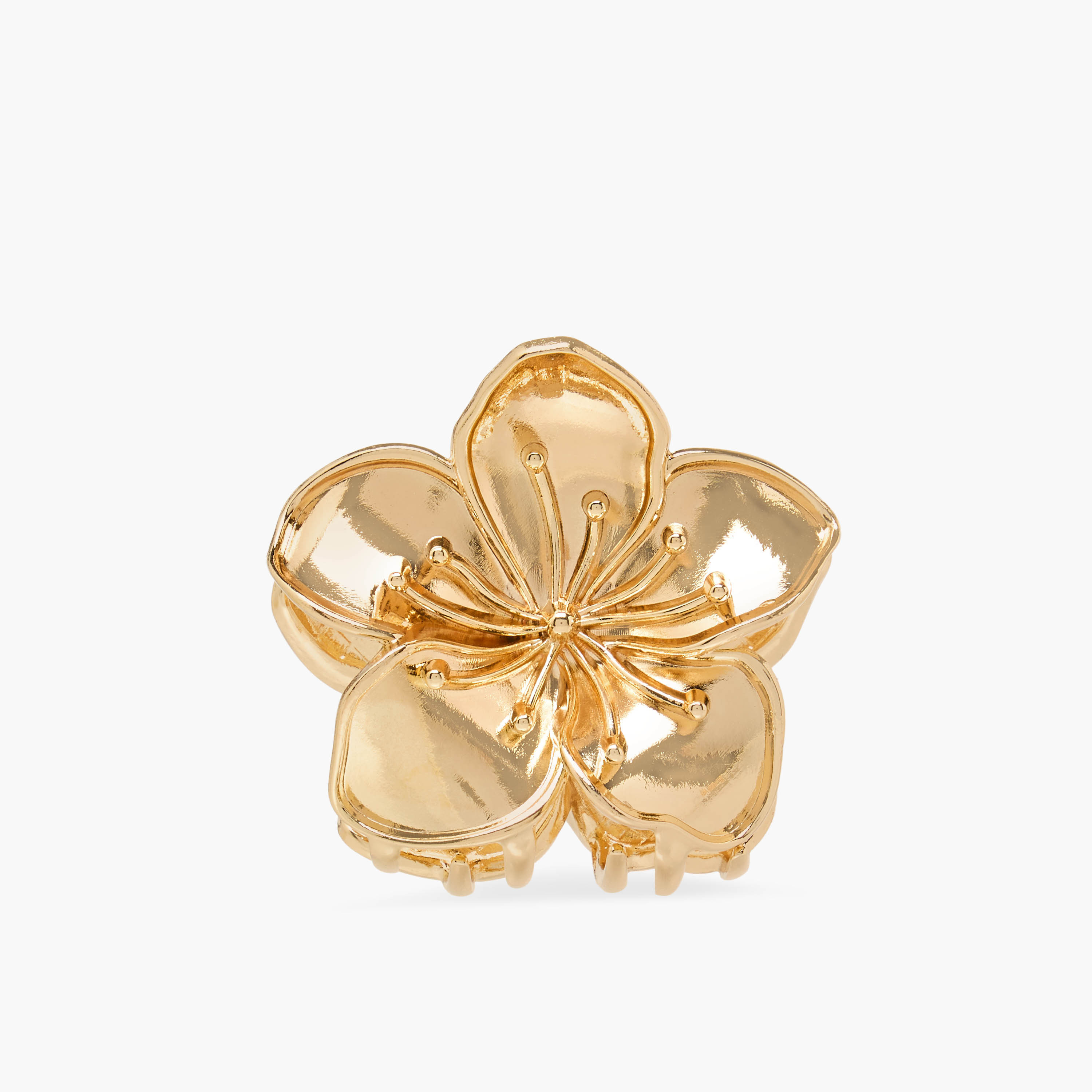 Set of 3 - Floral Shaped Hair Clamp-women-hairaccessories-clamps-image-3