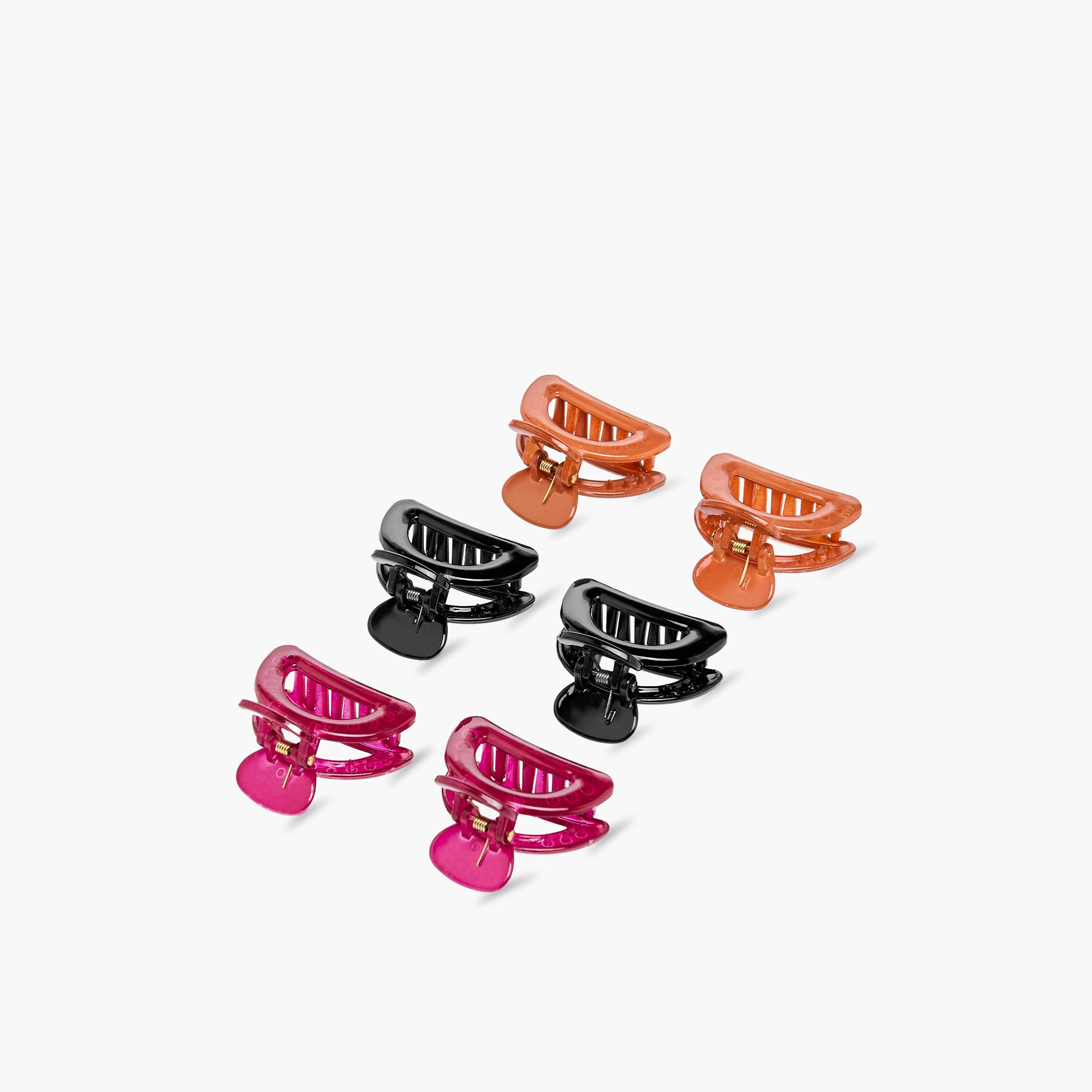 مشابك شعر مفرغة - طقم من 6 قطع-women-hairaccessories-clamps-image-6