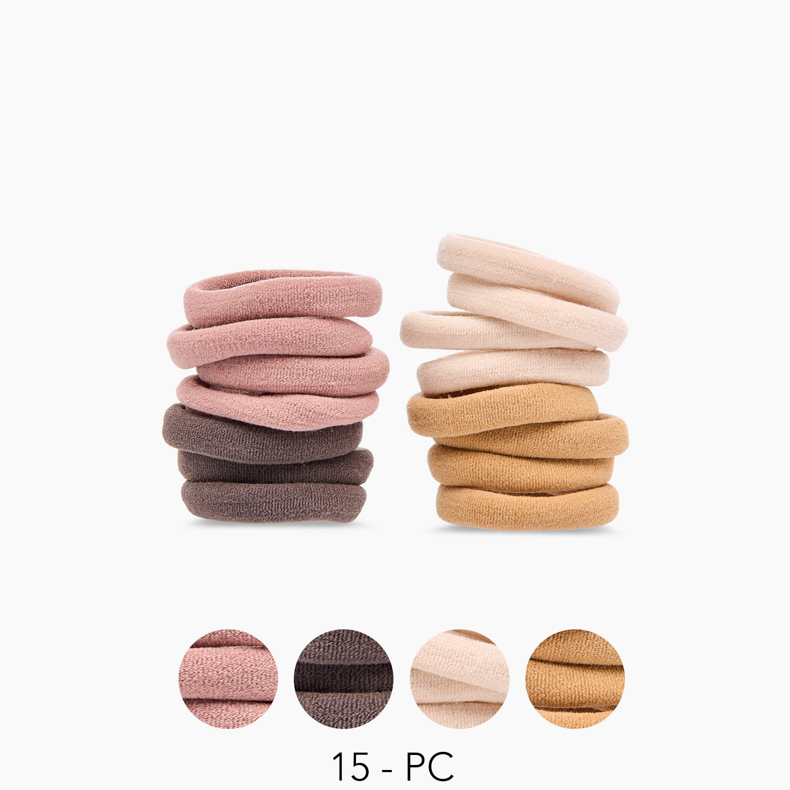 Set of 15 - Assorted Hair Tie-women-hairaccessories-scrunchies-image-1