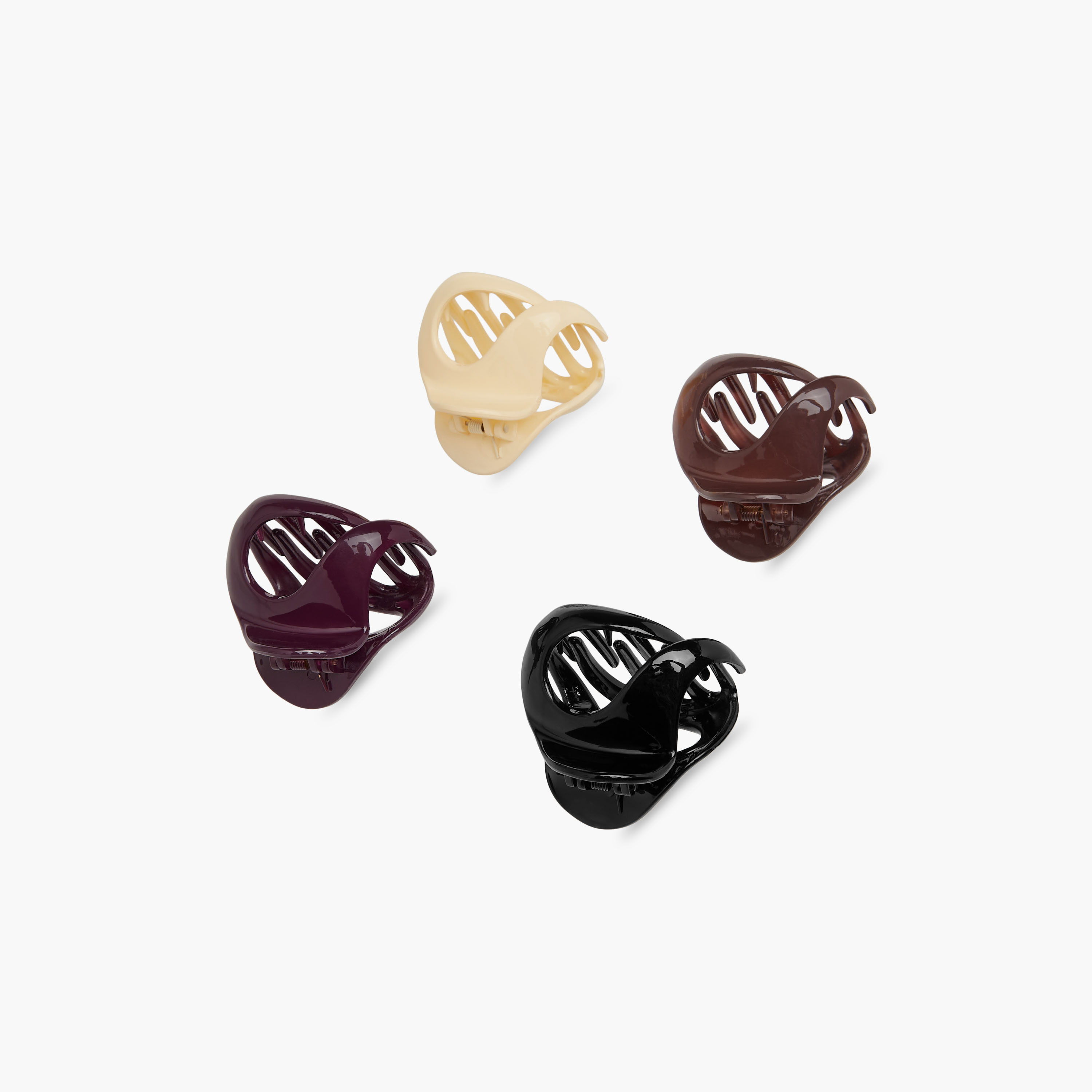 Set of 4 - Assorted Hair Clamp-women-hairaccessories-clamps-image-7