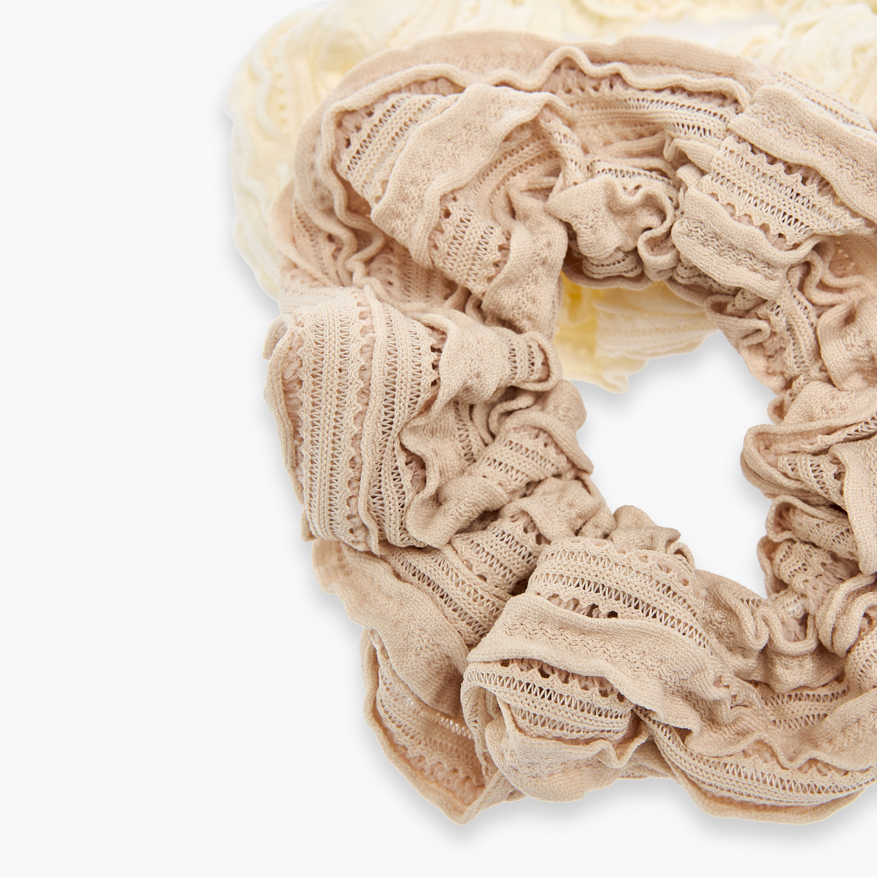 Set of 4 - Textured Hair Scrunchie-women-hairaccessories-scrunchies-image-6