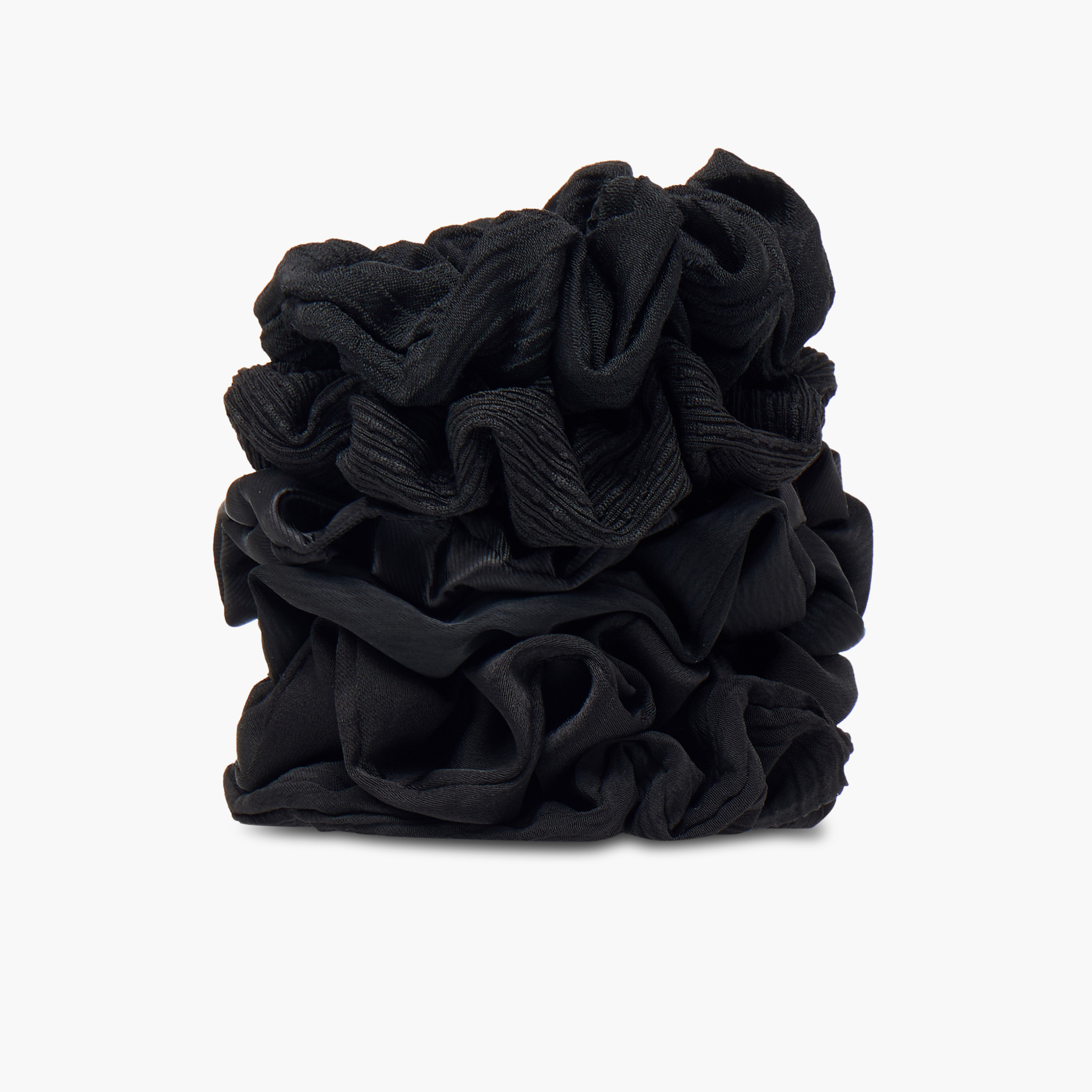 Set of 6 - Textured Scrunchie-women-hairaccessories-scrunchies-image-1