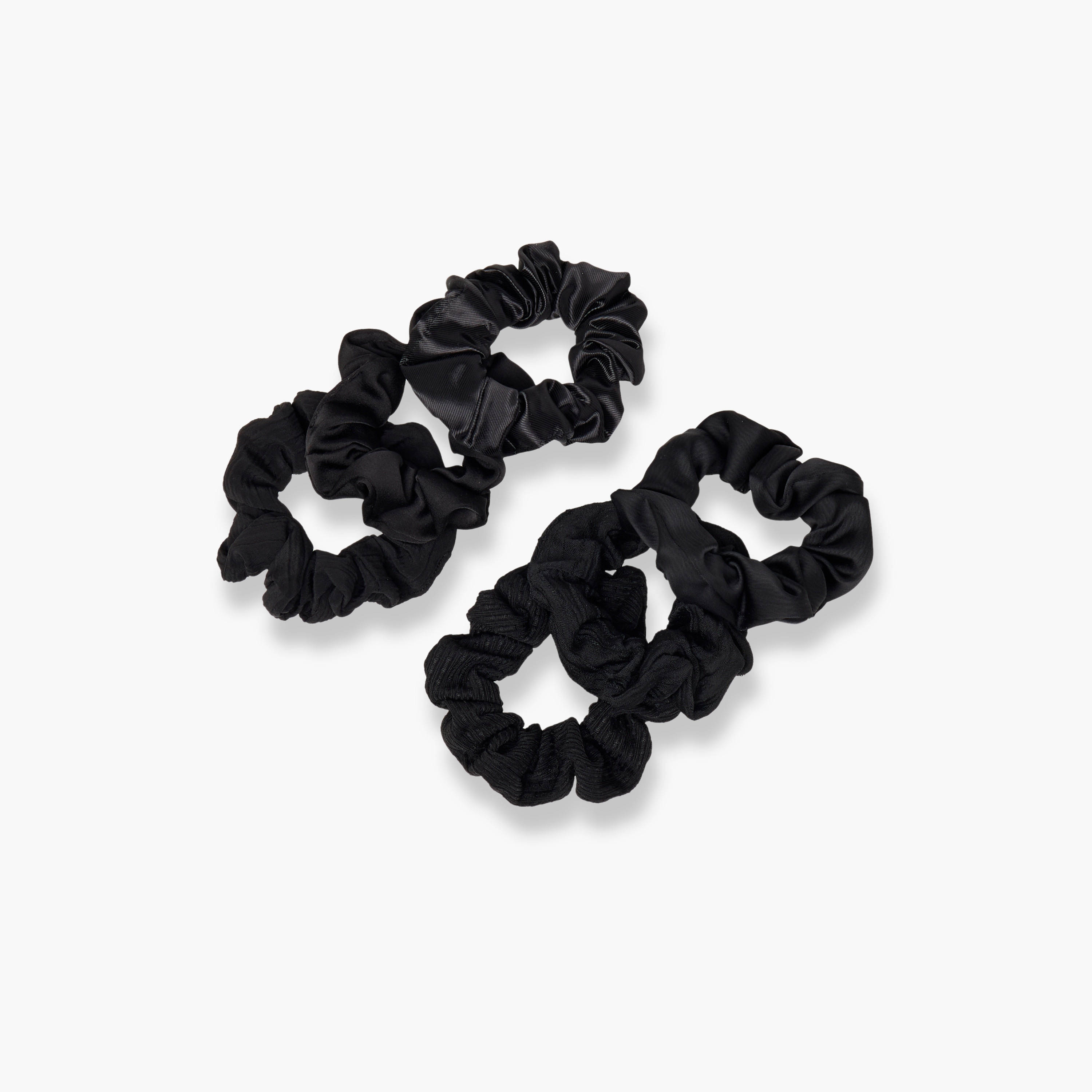 Set of 6 - Textured Scrunchie-women-hairaccessories-scrunchies-image-3