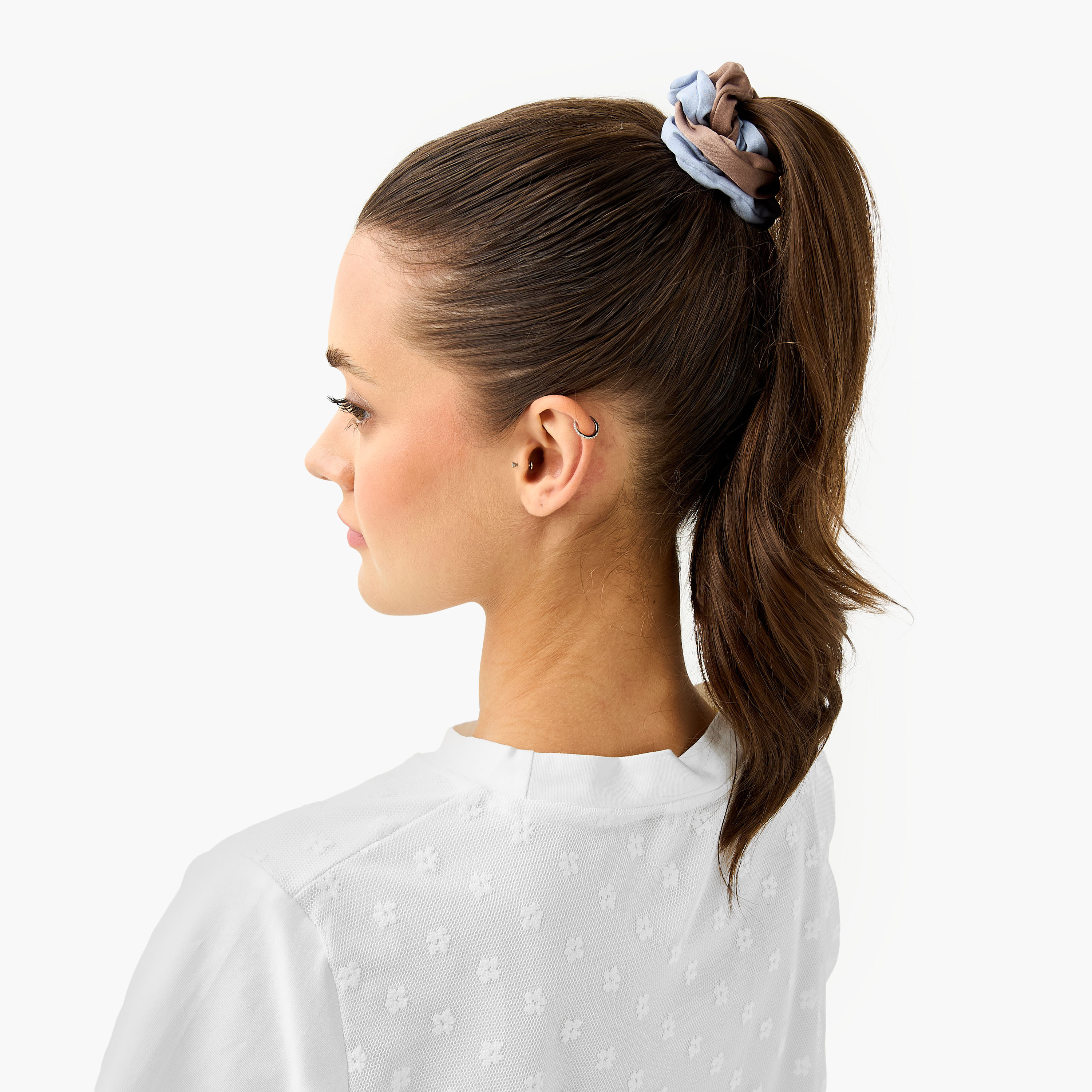 Set of 6 - Assorted Hair Scrunchie-women-hairaccessories-scrunchies-image-2