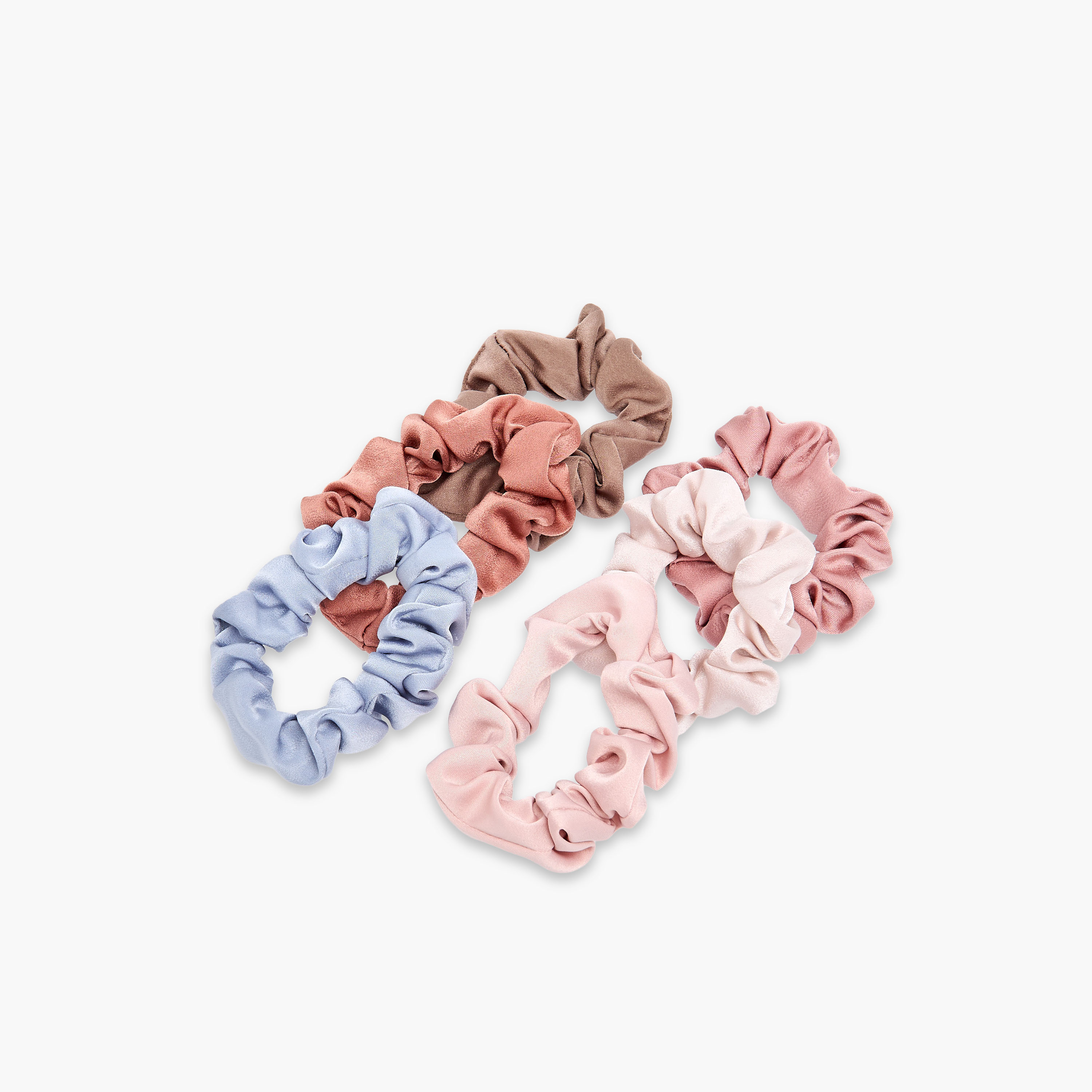 Set of 6 - Assorted Hair Scrunchie-women-hairaccessories-scrunchies-image-3