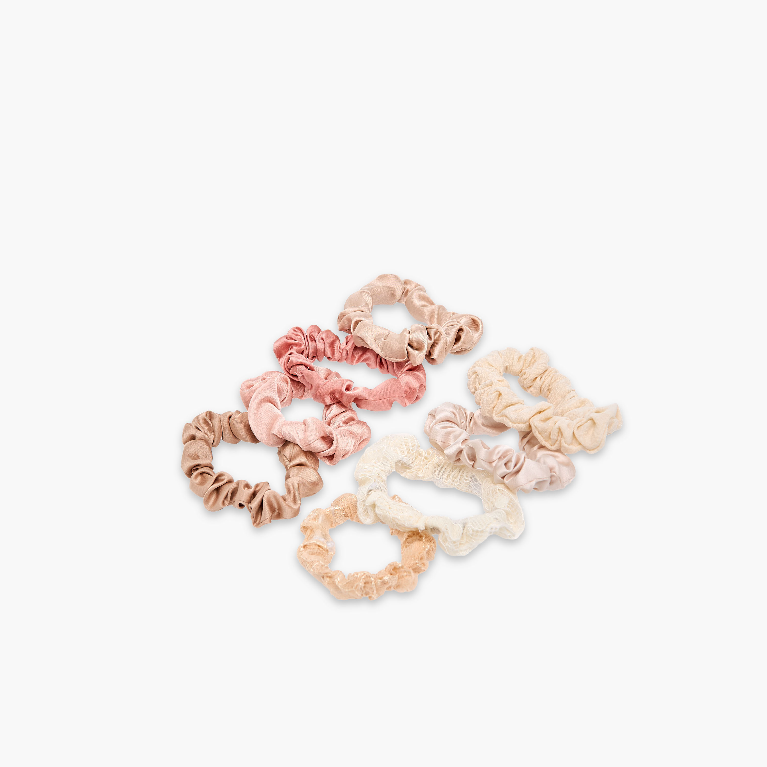 Set of 8 - Assorted Hair Scrunchie-women-hairaccessories-scrunchies-image-3