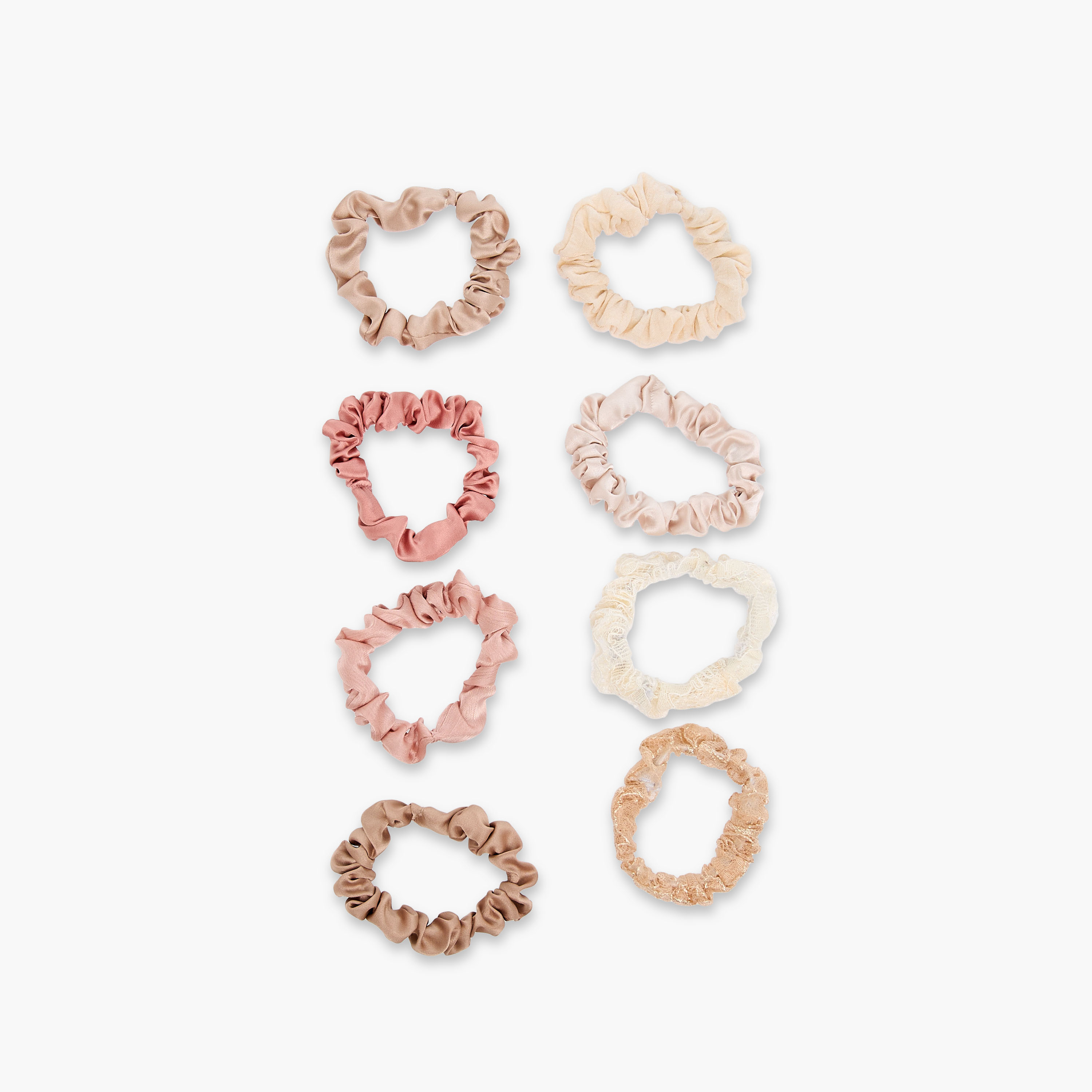 Set of 8 - Assorted Hair Scrunchie-women-hairaccessories-scrunchies-image-4
