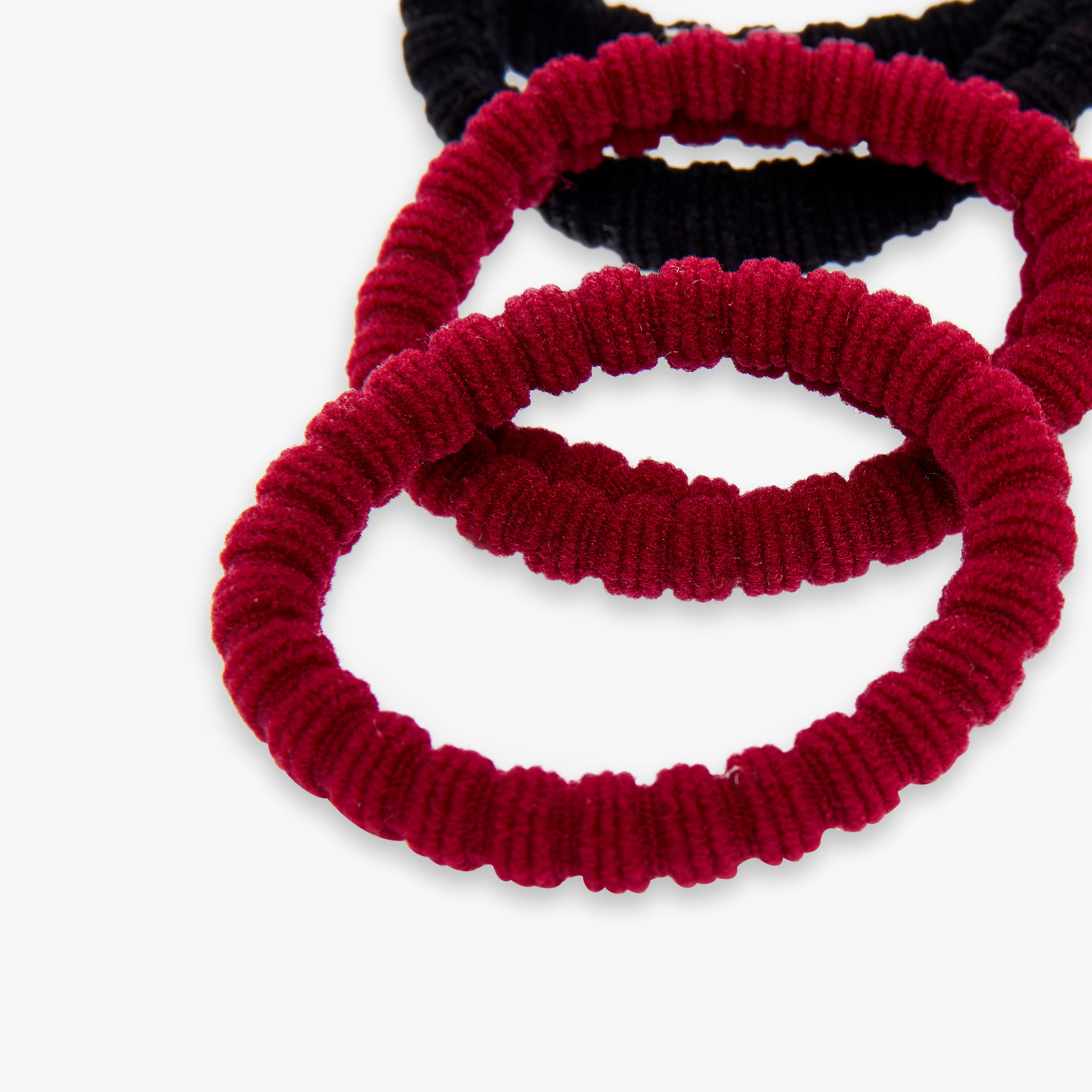 مجموعة ربطات شعر بارزة الملمس عدد 9-women-hairaccessories-scrunchies-image-6