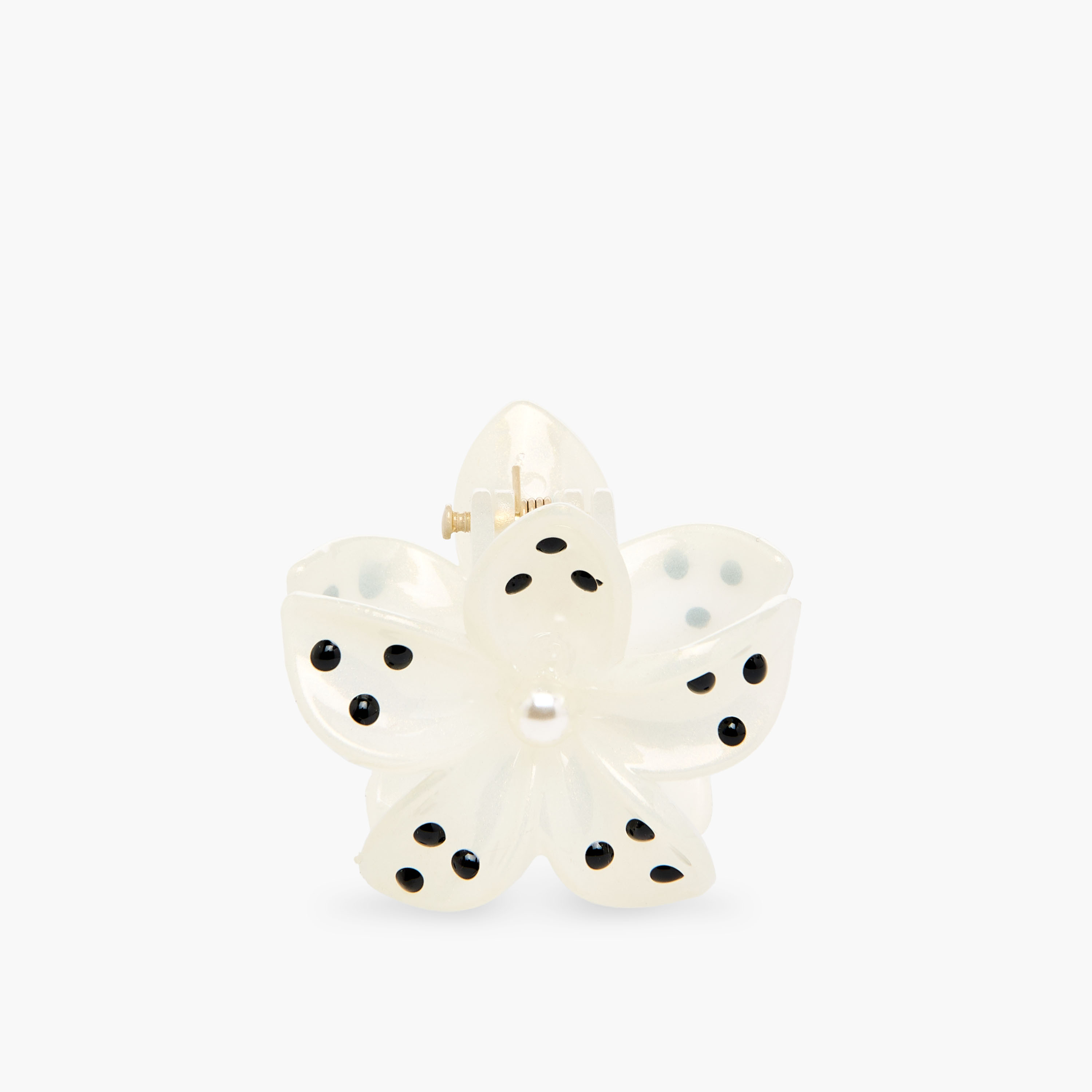 Set of 3 - Polka Dot Print Hair Clamp-women-hairaccessories-clamps-image-5