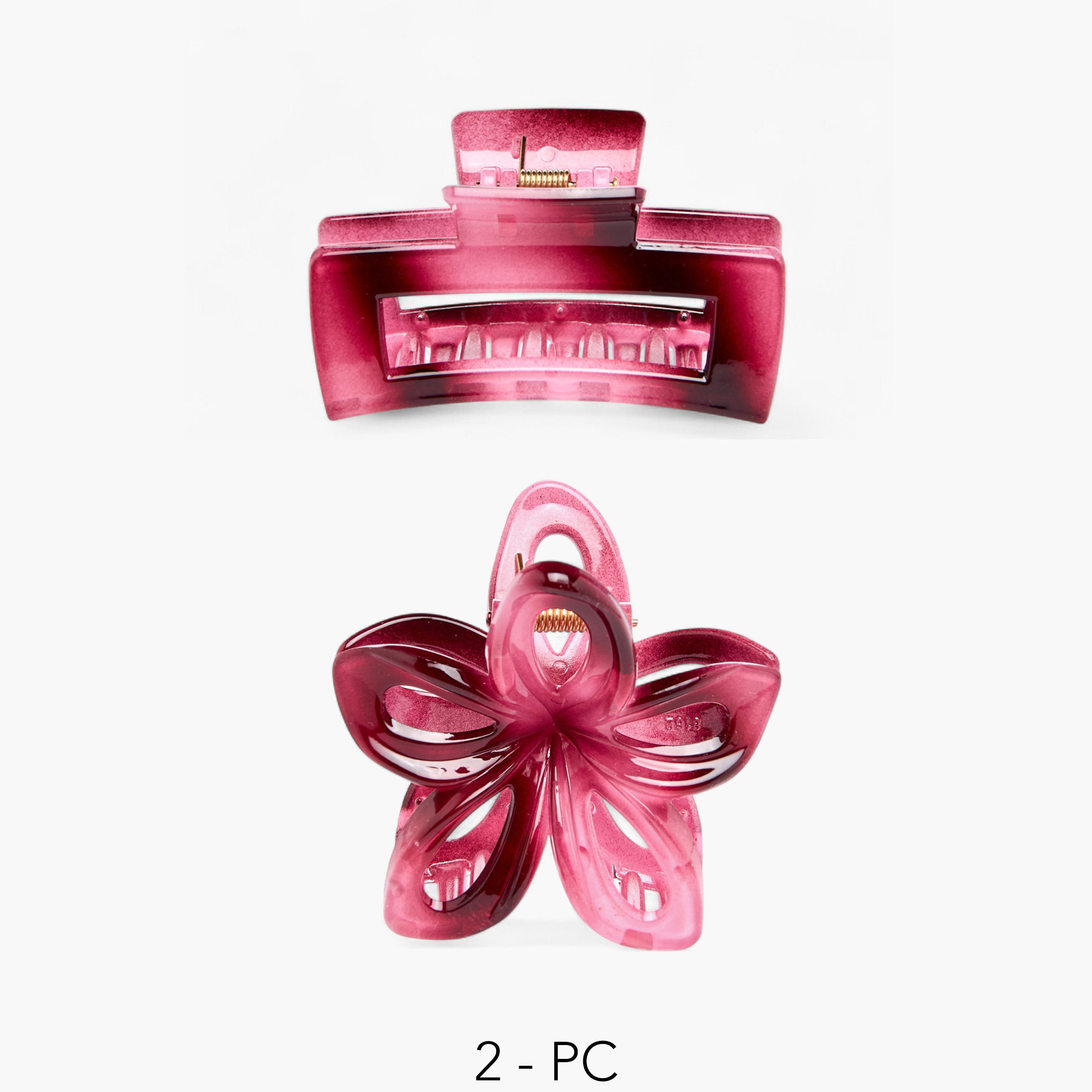 مشابك شعر متنوعة - طقم من قطعتين-women-hairaccessories-clamps-image-1