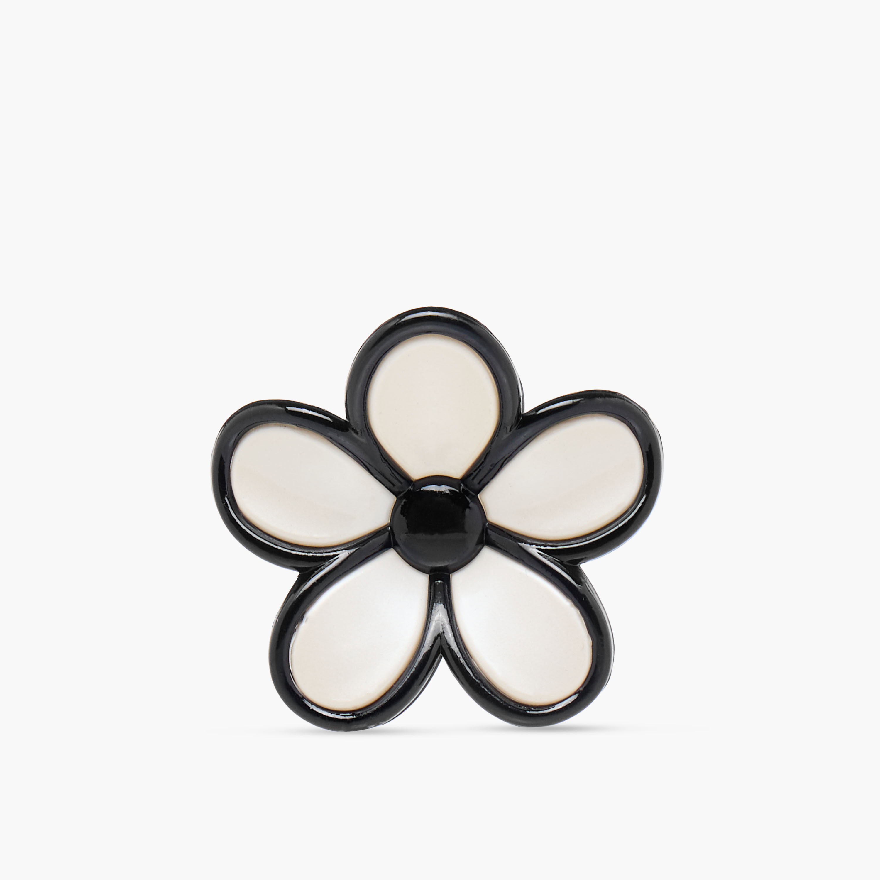 Set of 3 - Contrast Detail Floral Hair Clamp-women-hairaccessories-clamps-image-4