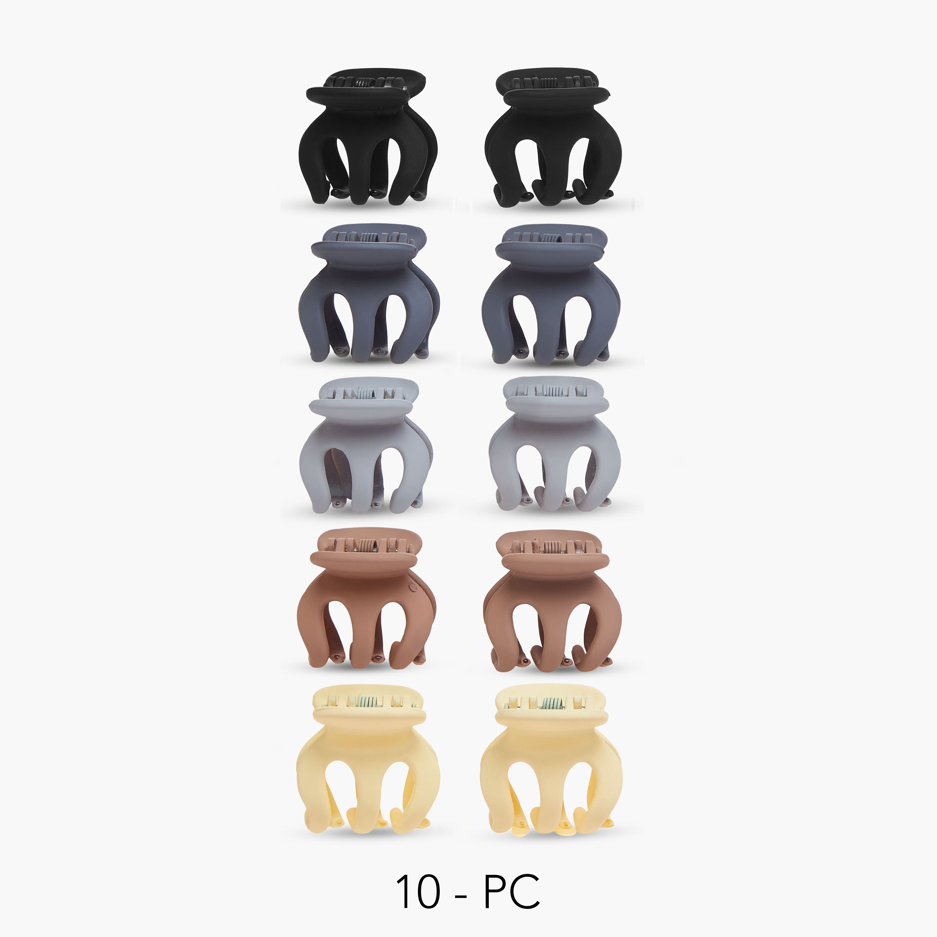 Set of 10 - Gloo Octopus Hair Clamps-women-hairaccessories-image-1
