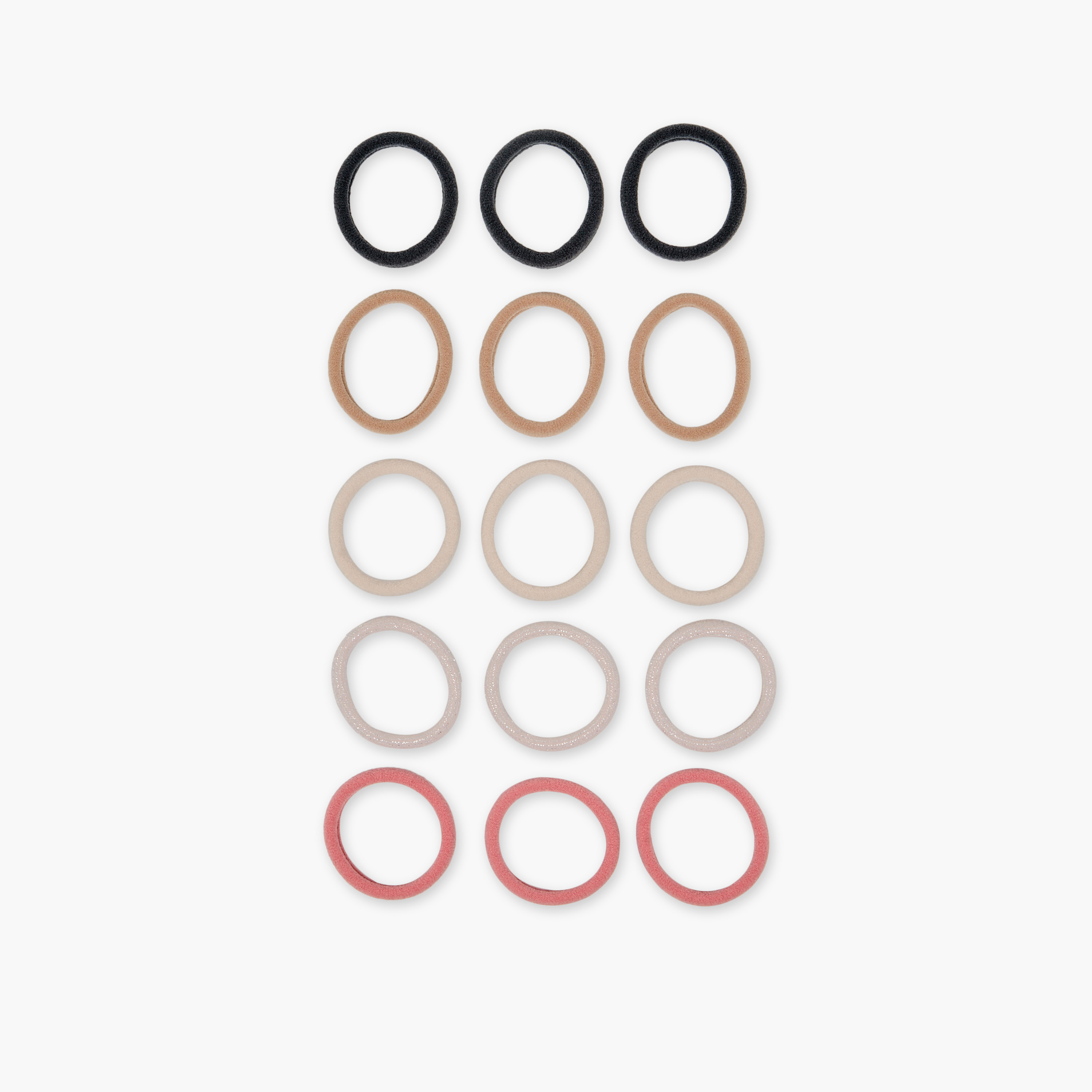 طقم من 15 - ربطات شعر من جلوو-women-hairaccessories-bands-image-2