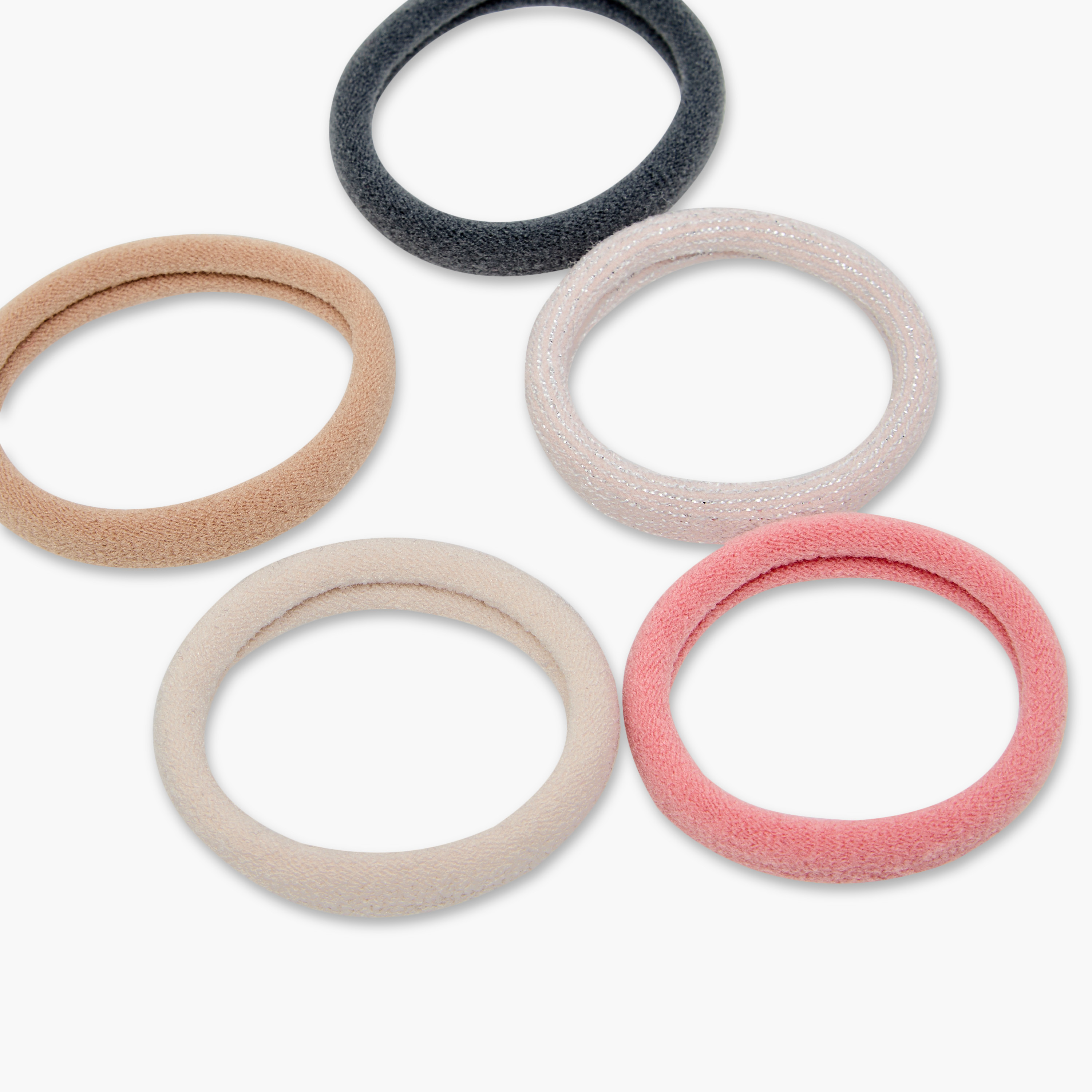 طقم من 15 - ربطات شعر من جلوو-women-hairaccessories-bands-image-3