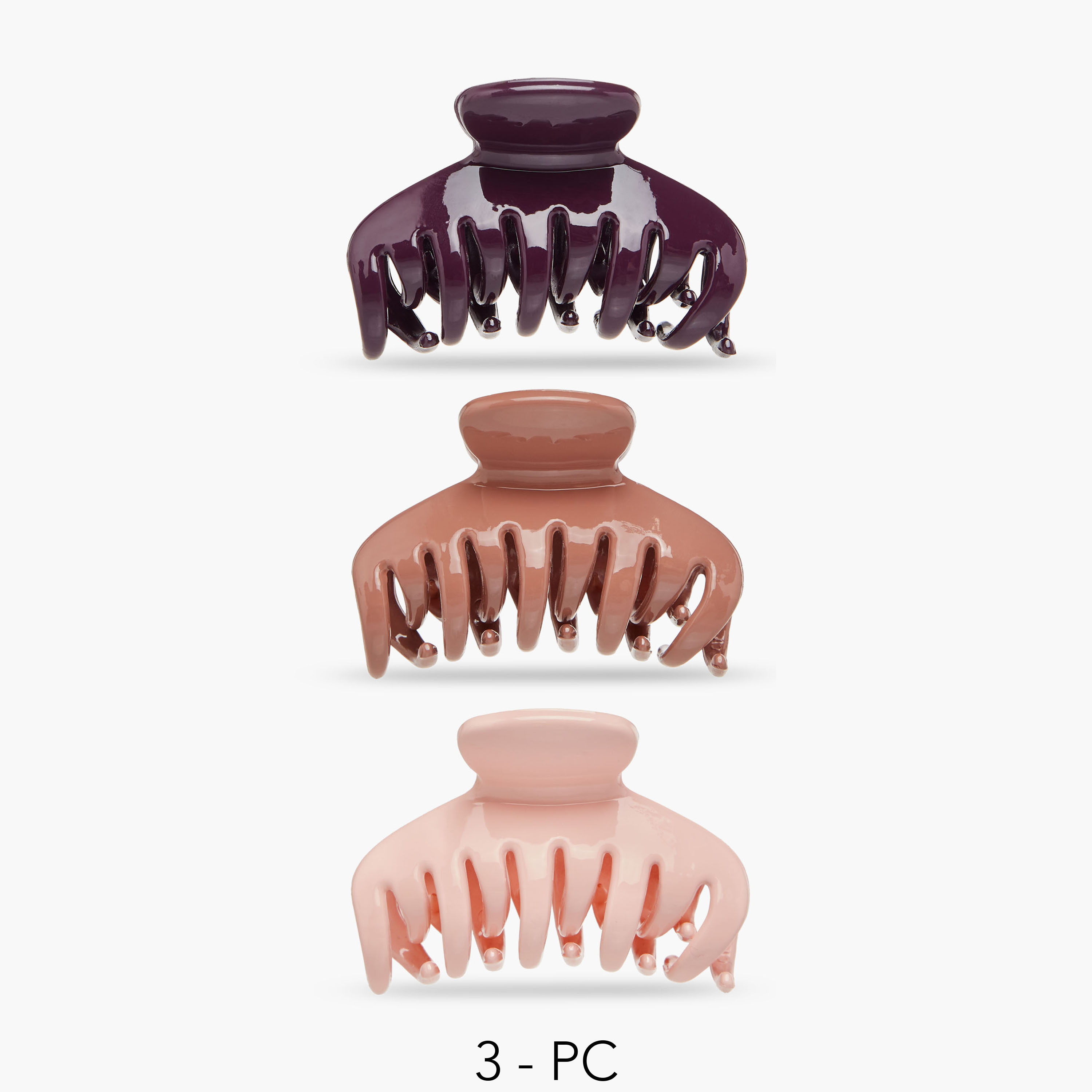 Set of 3 - Assorted Hair Clamp-women-hairaccessories-clamps-image-1