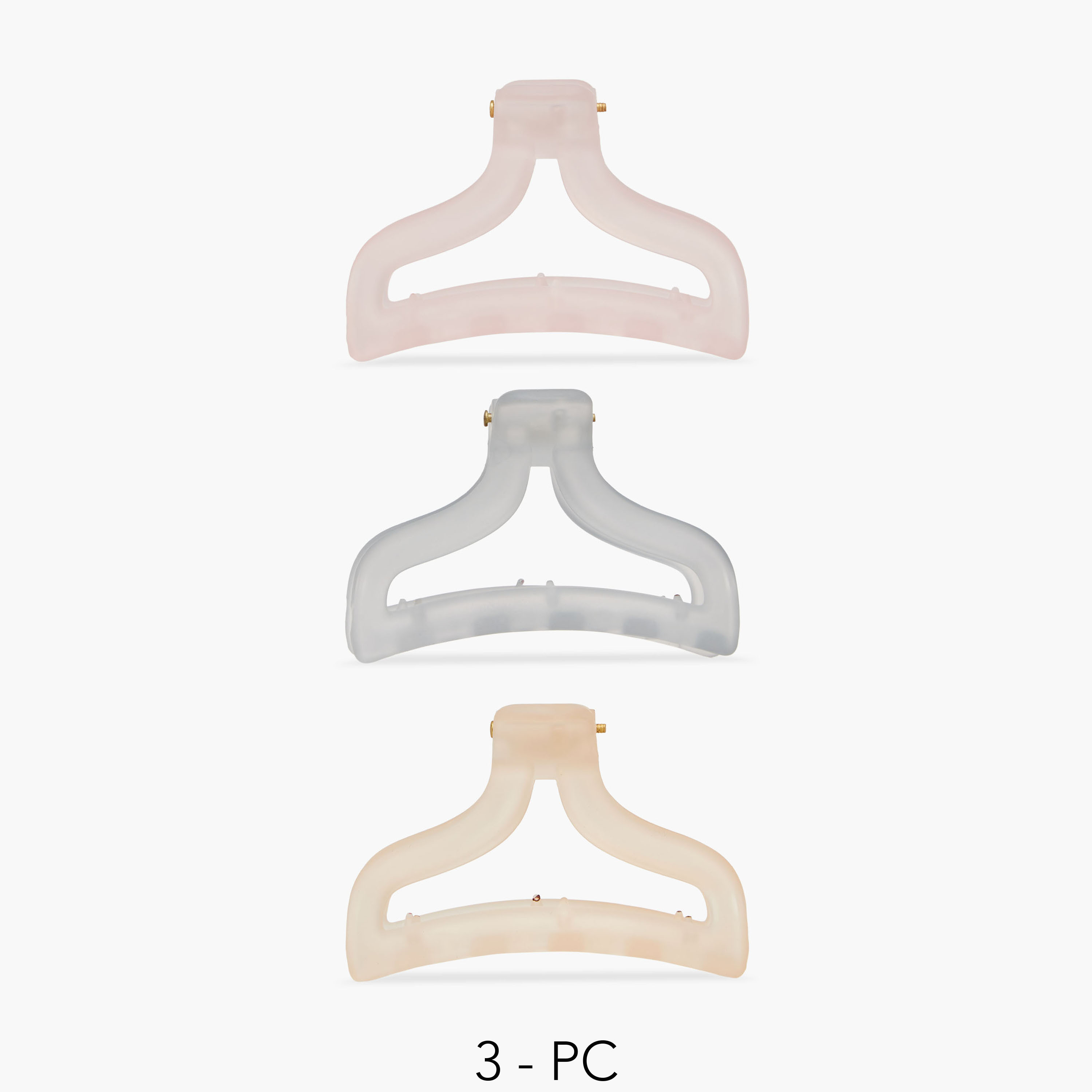 Set of 3 - Assorted Hair Clamp-women-hairaccessories-clamps-image-1