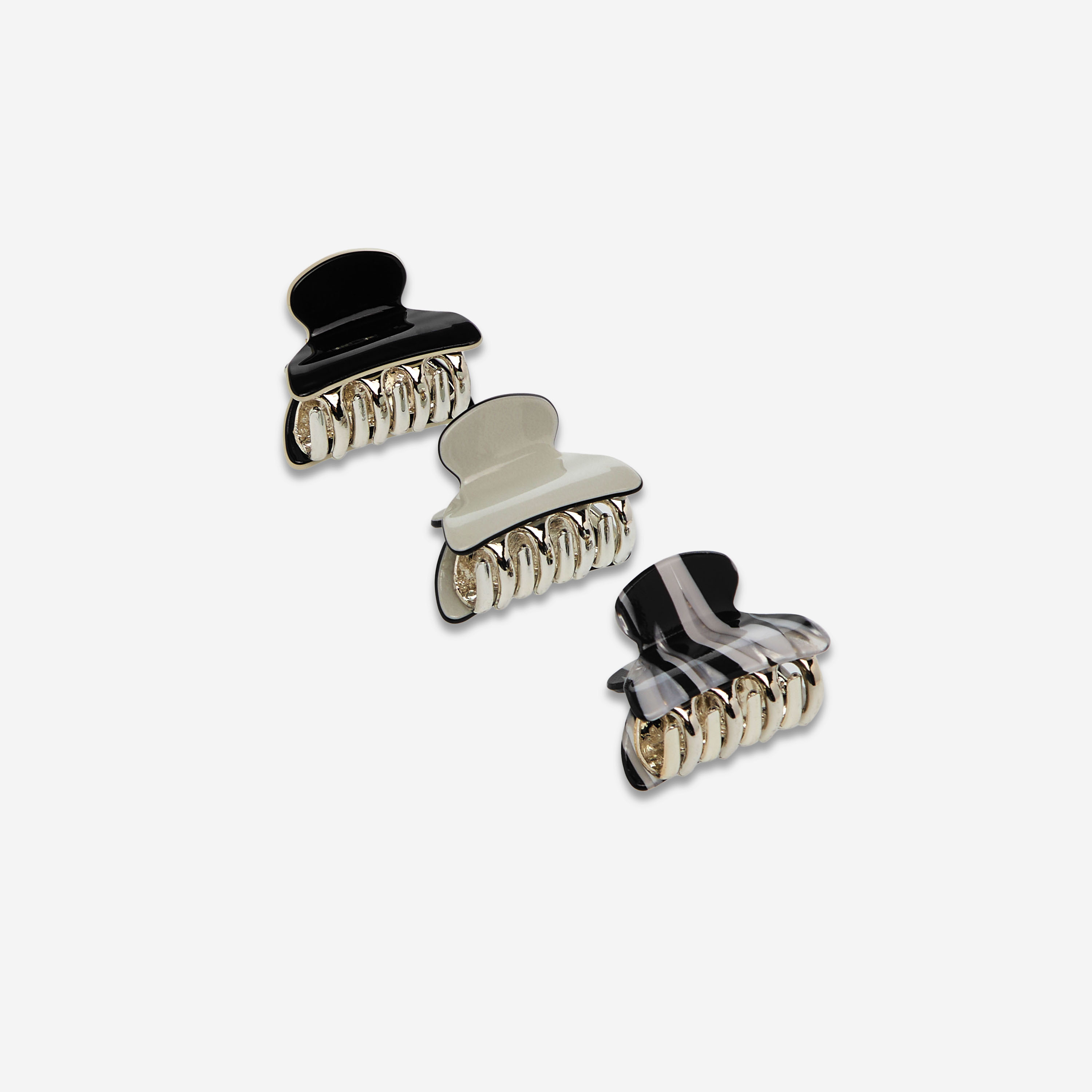 Set of 3 - Gloo Assorted Hair Clamp-women-hairaccessories-clamps-image-5