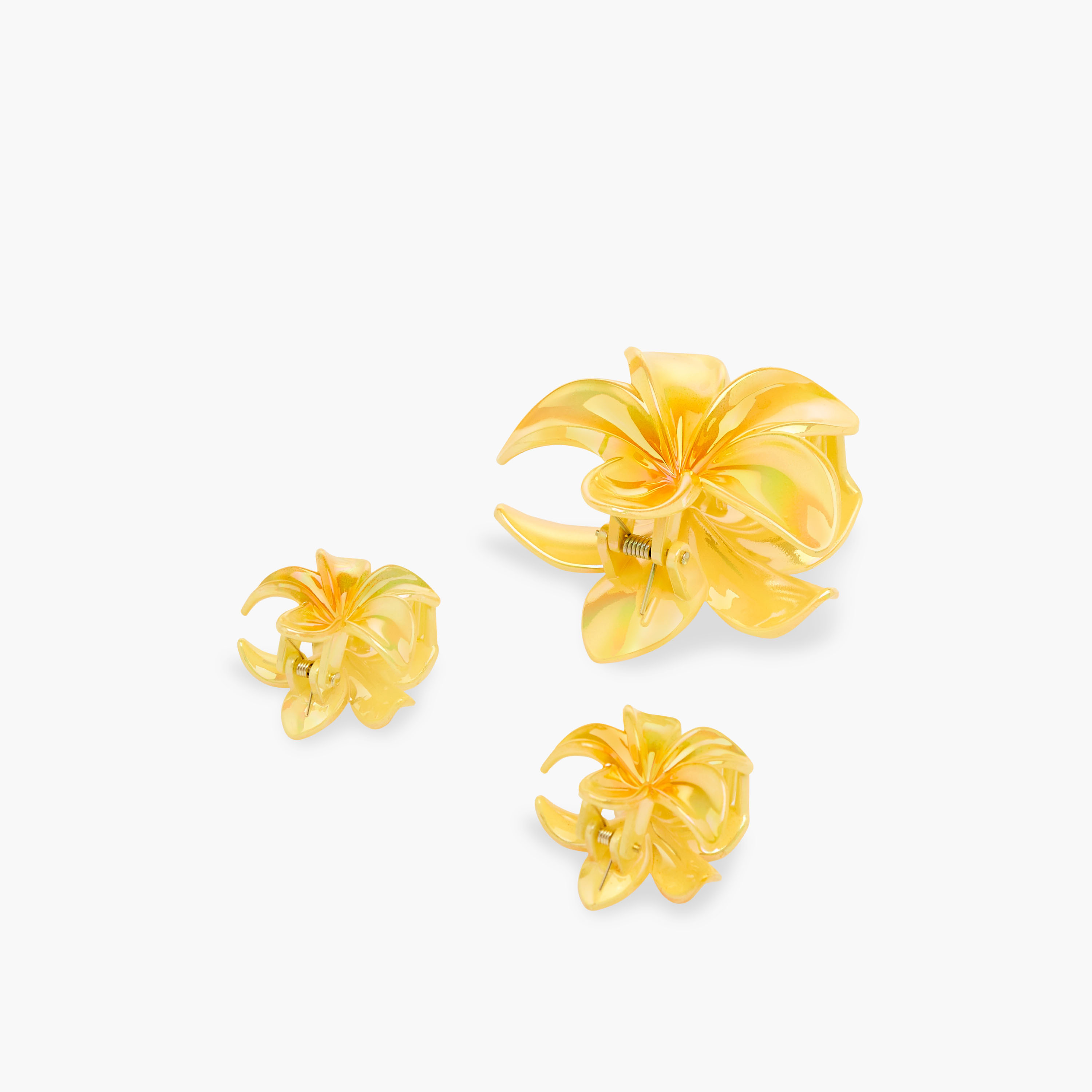 Set of 3 - Gloo Flower Hair Clamps-women-hairaccessories-clamps-image-4