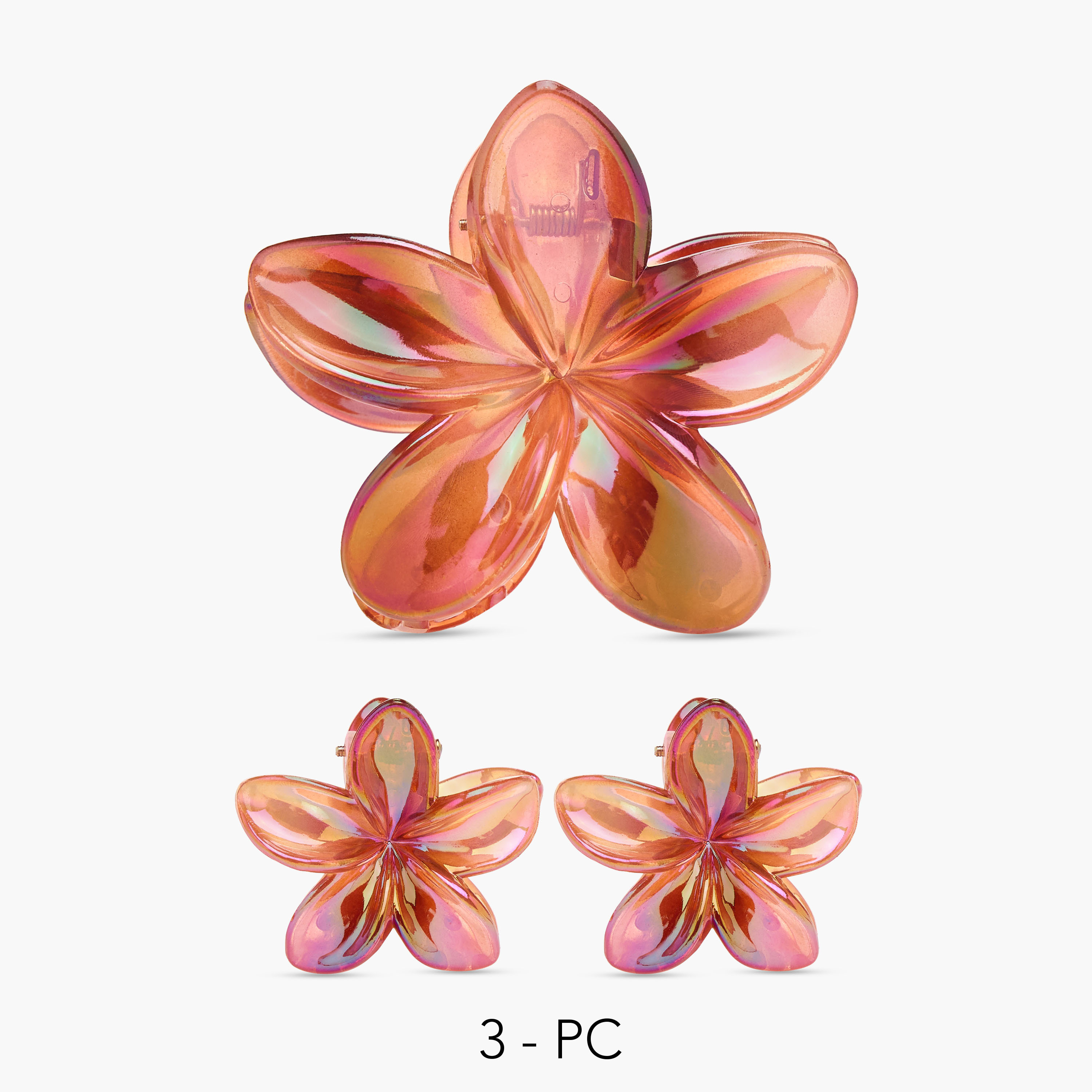 Set of 3 - Gloo Flower Hair Clamps-women-hairaccessories-clamps-image-1
