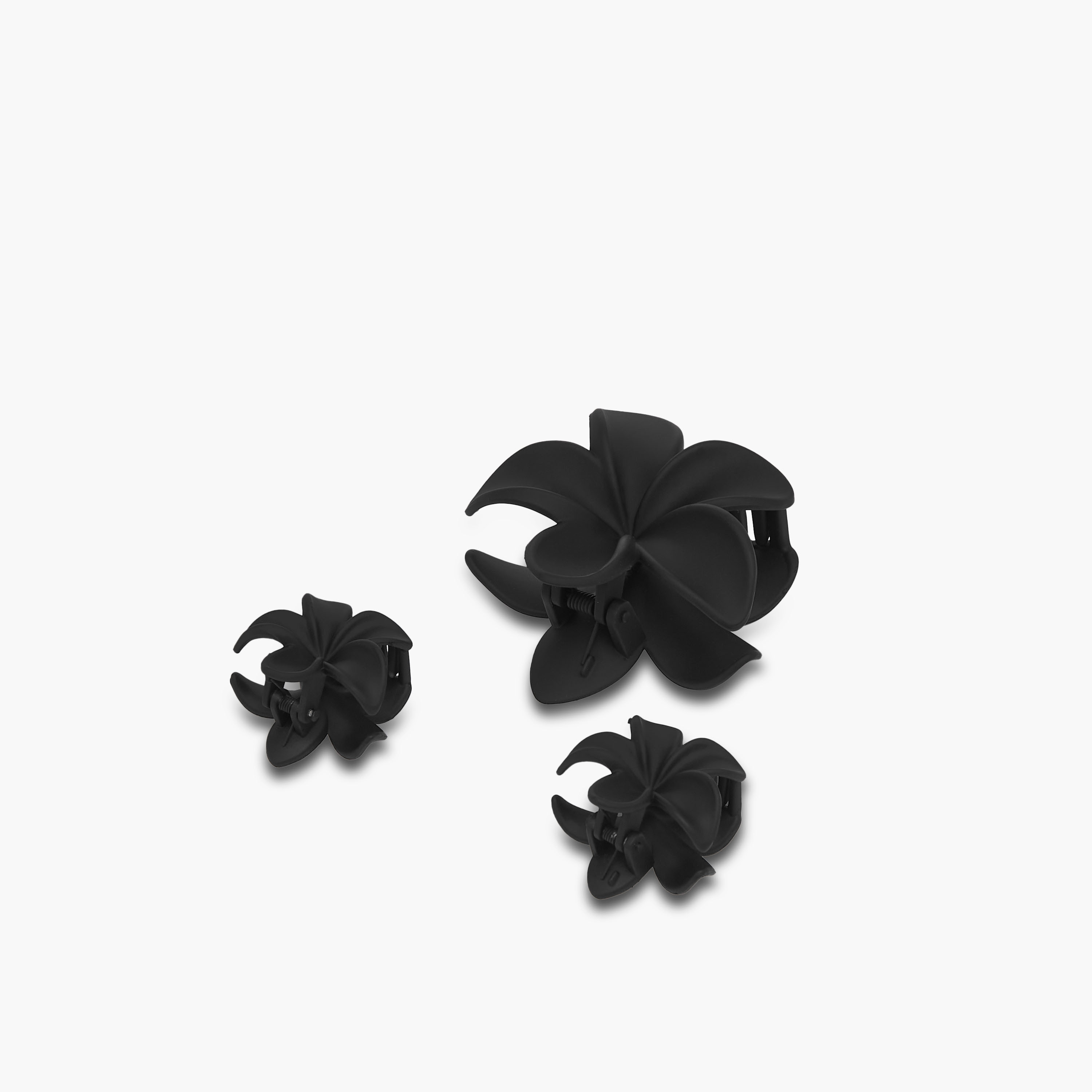 Set of 3 - Gloo Flower Hair Clamp-women-hairaccessories-clamps-image-4