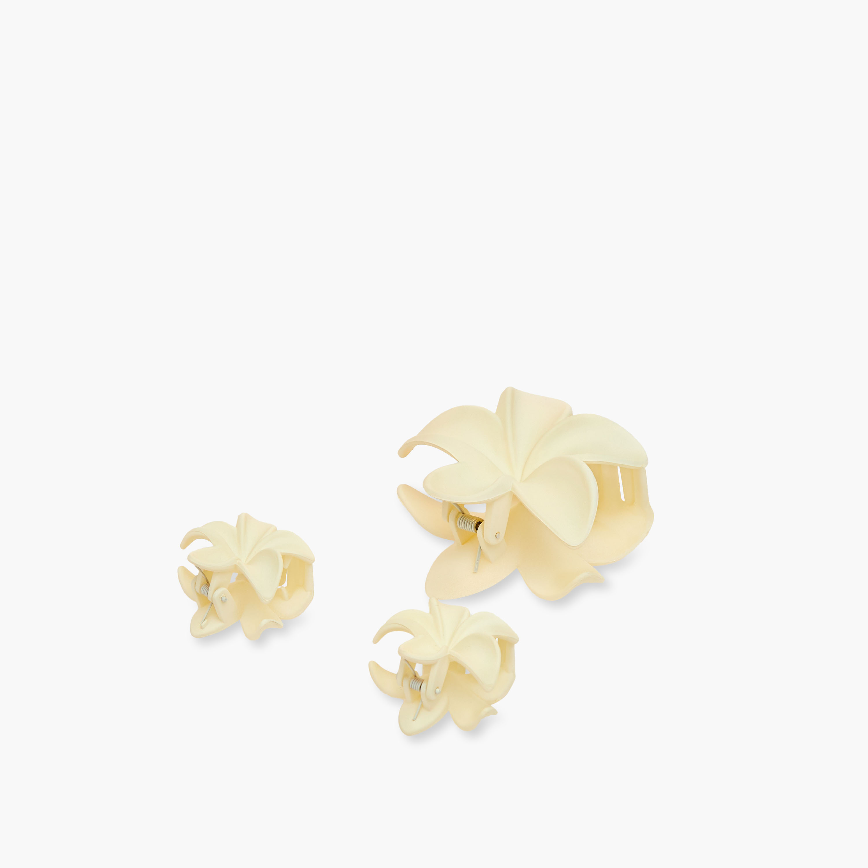 Set of 3 - Gloo Flower Hair Clamp-women-hairaccessories-clamps-image-4