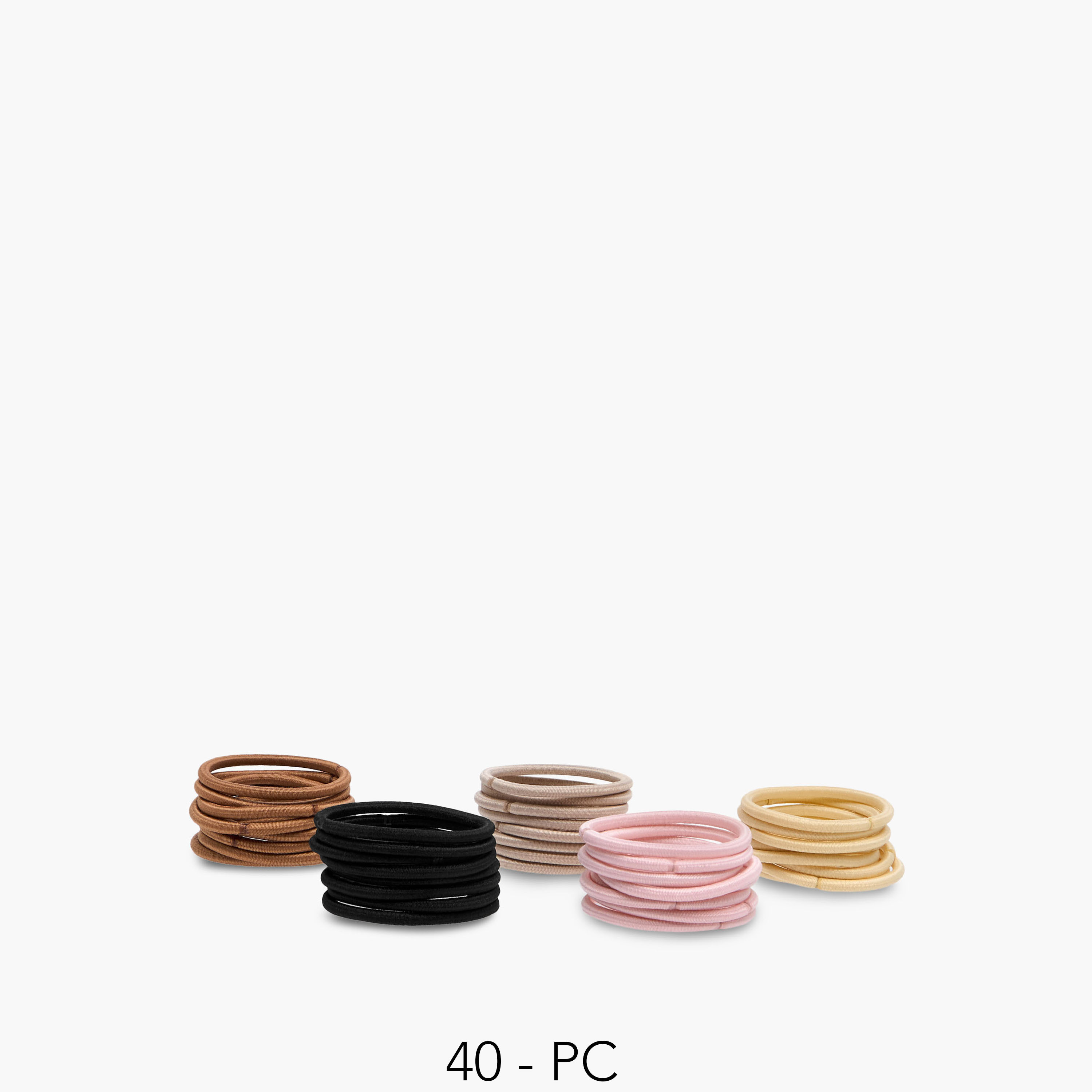ربطات شعر متنوعة من جلّو - طقم 40 قطعة-women-hairaccessories-image-1