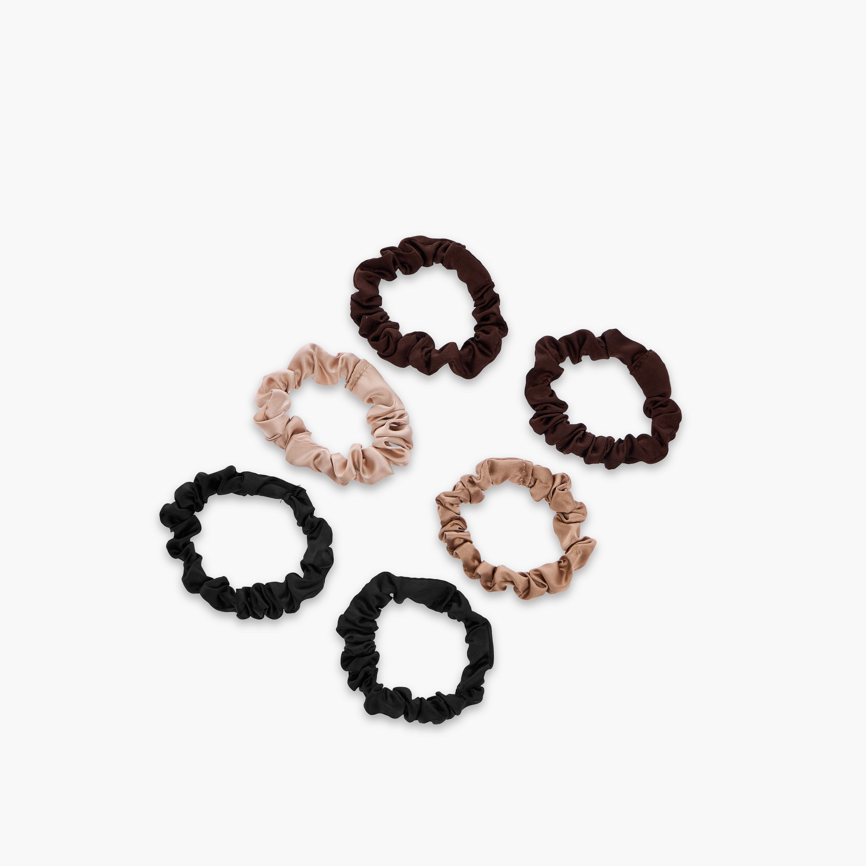 Set of 6 - Gloo Assorted Hair Scrunchie-women-hairaccessories-scrunchies-image-3
