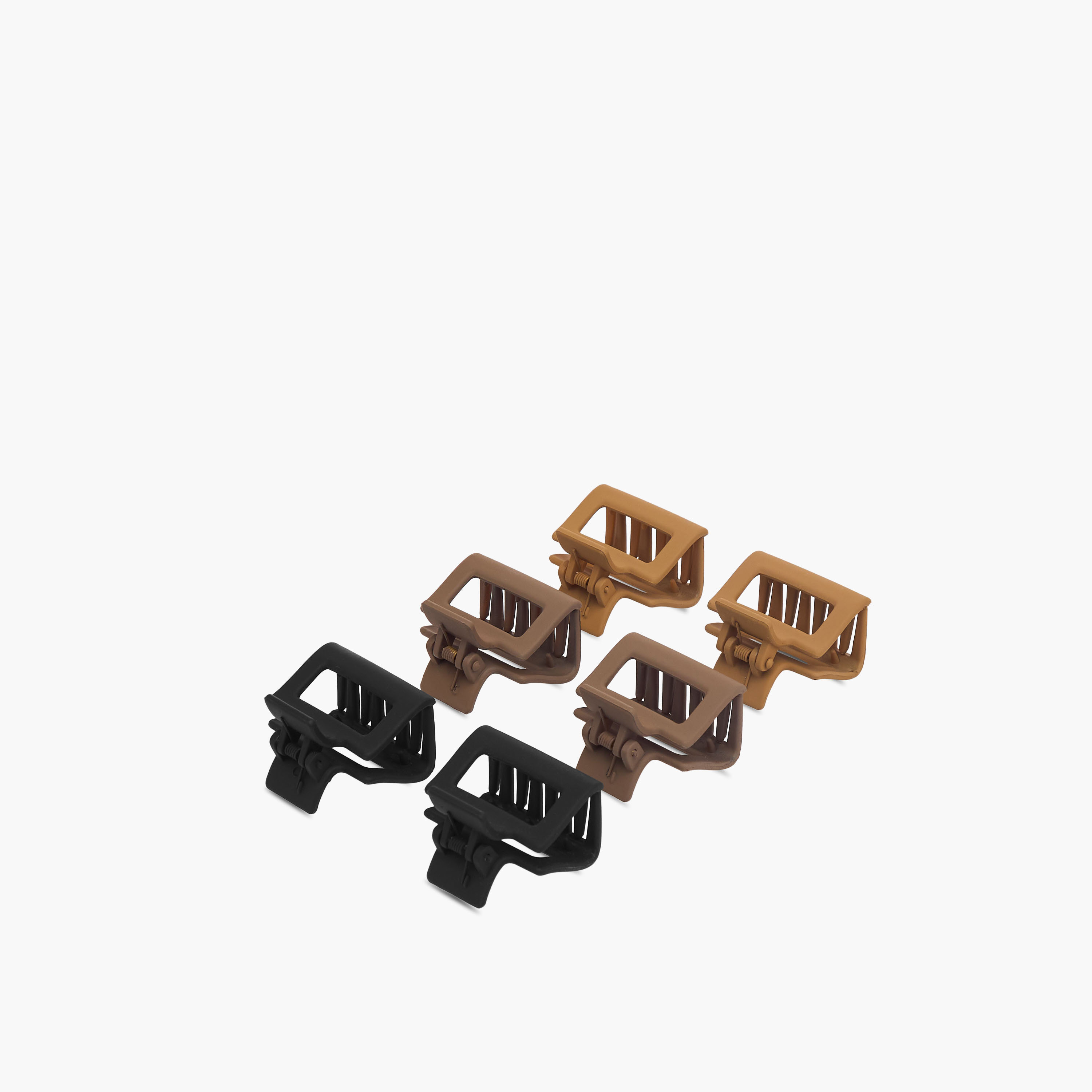 Set of 6 - Gloo Assorted Hair Clamps-women-hairaccessories-clamps-image-5