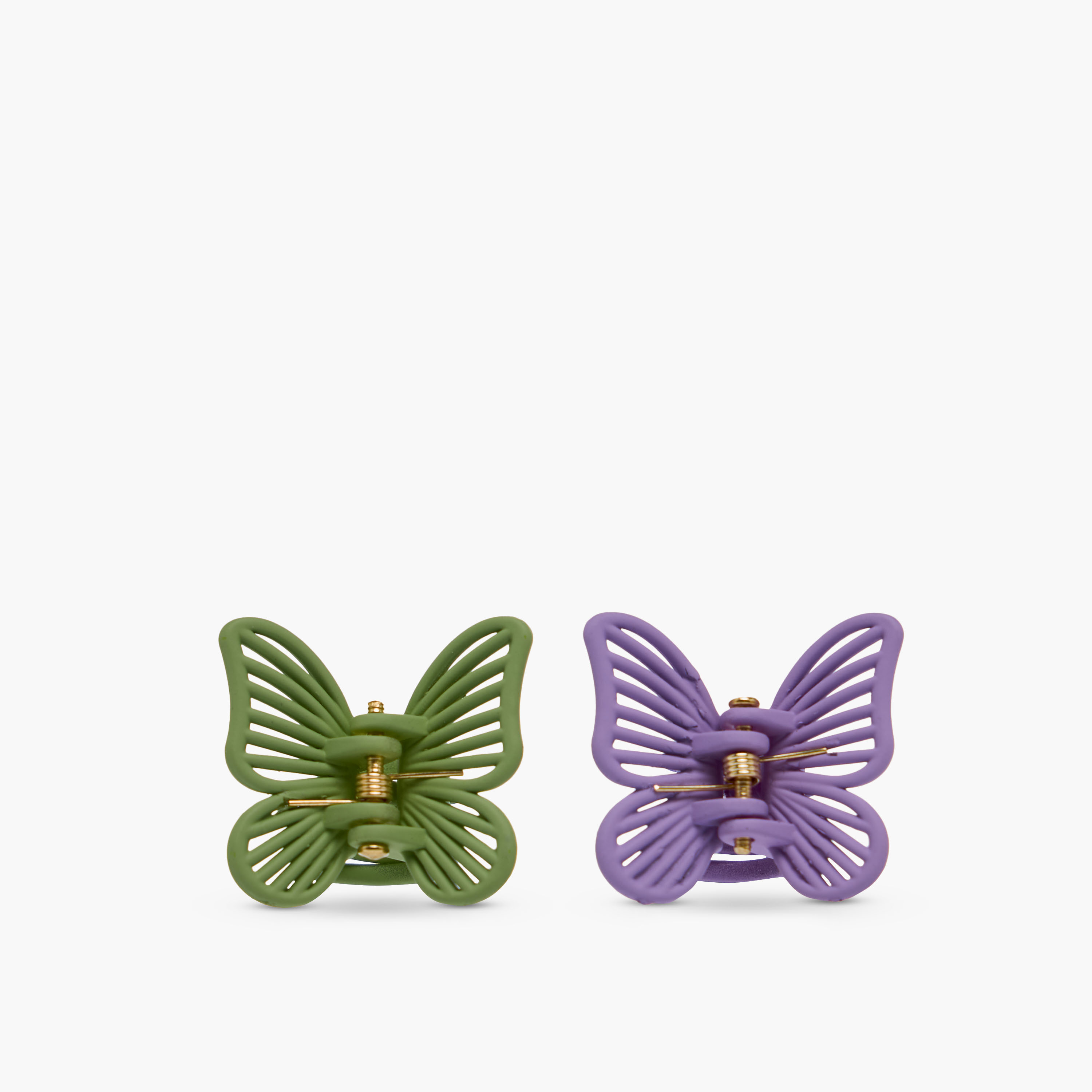 مشبك شعر على شكل فراشة - طقم 8 قطع-women-hairaccessories-clamps-image-4