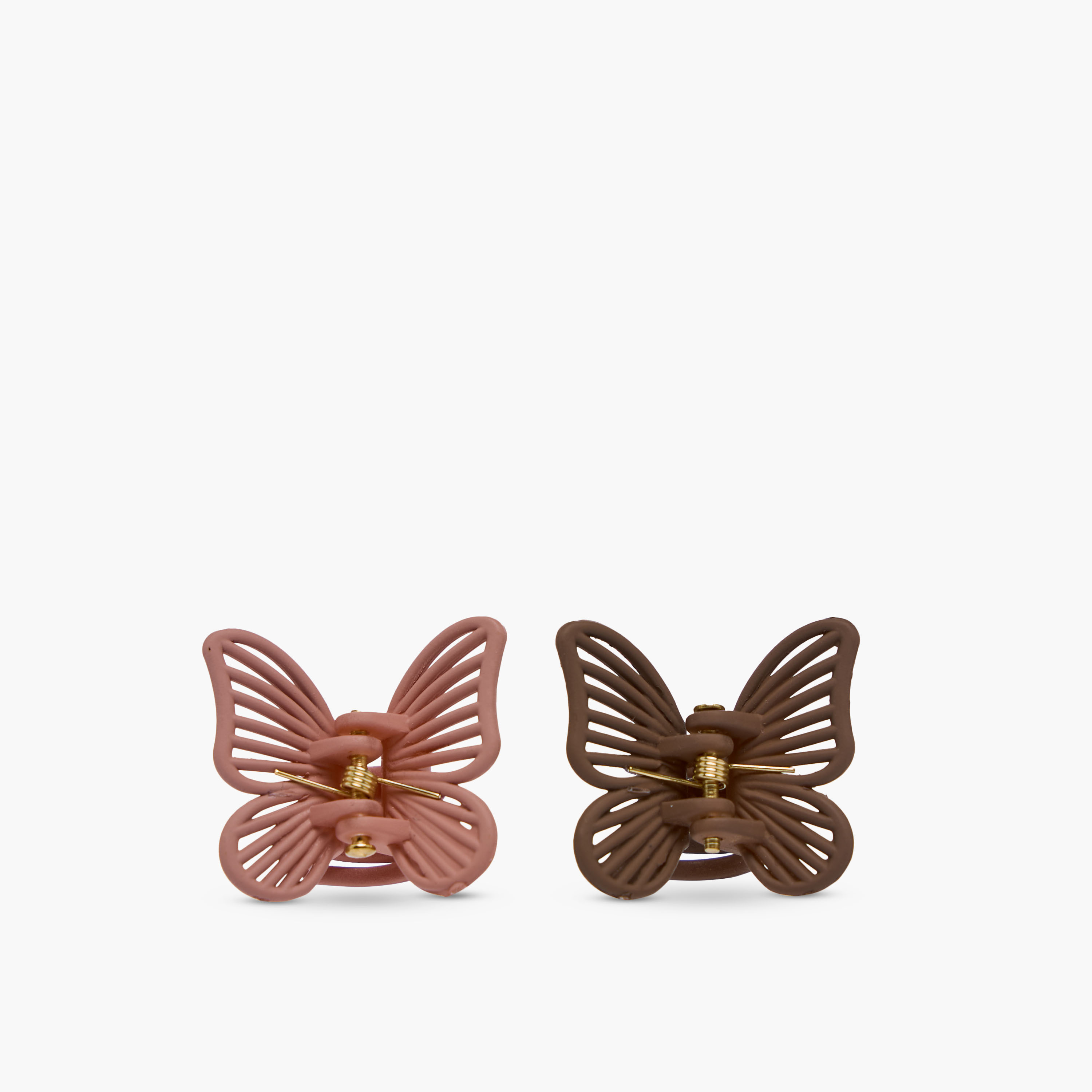 مشبك شعر على شكل فراشة - طقم 8 قطع-women-hairaccessories-clamps-image-5