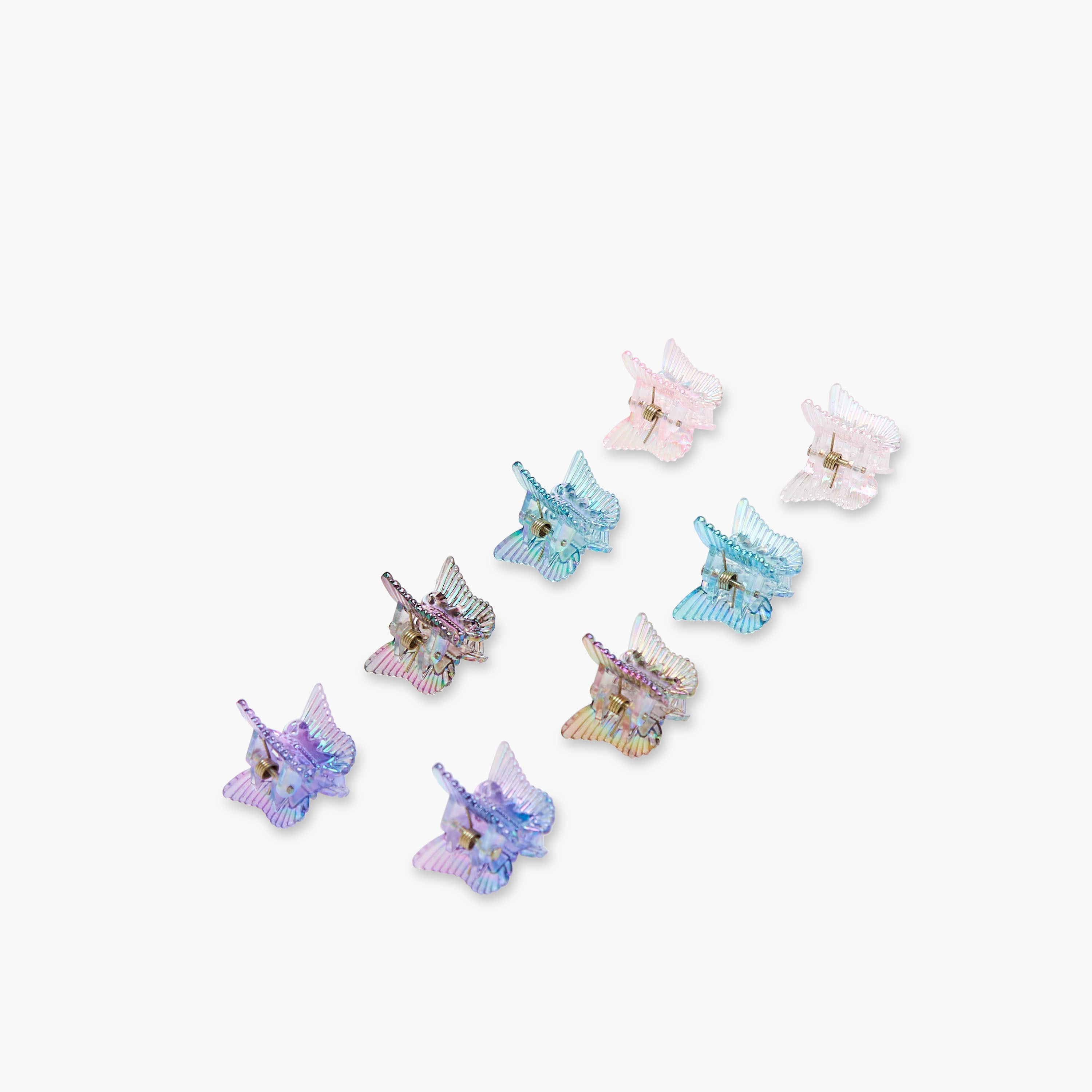 طقم مشابك شعر فراشة عدد 8 من جلوو-women-hairaccessories-image-6