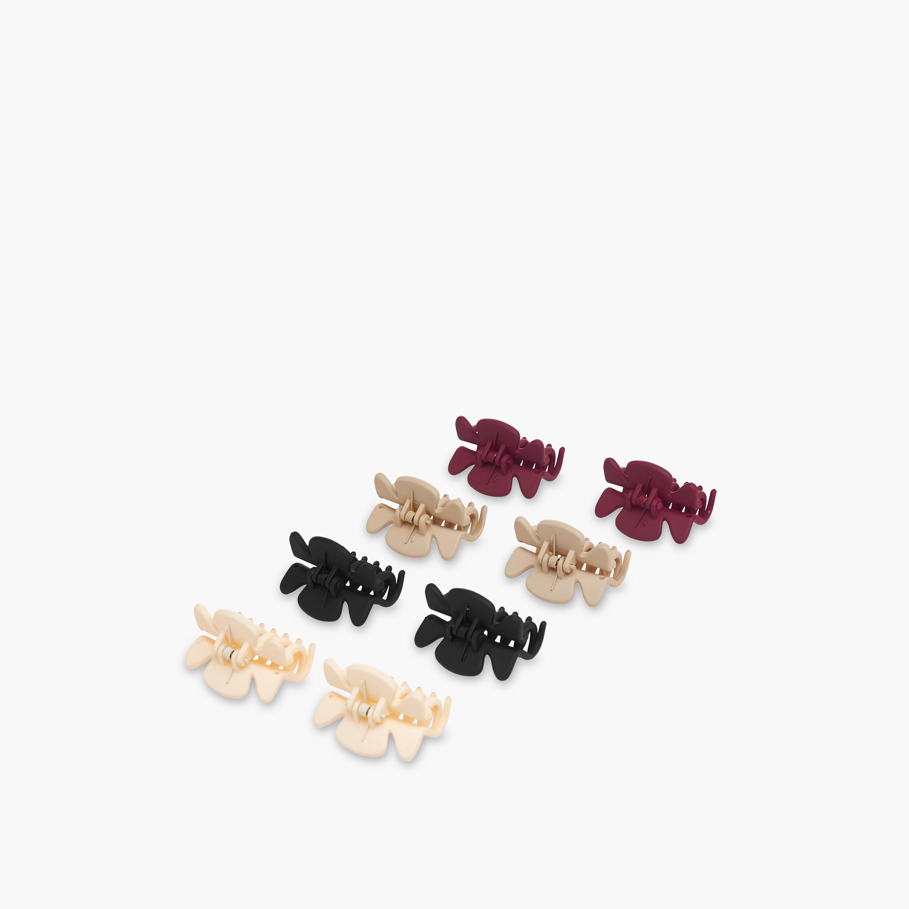 طقم مشابك شعر مطفية متنوعة عدد 8 من جلوو-women-hairaccessories-image-6