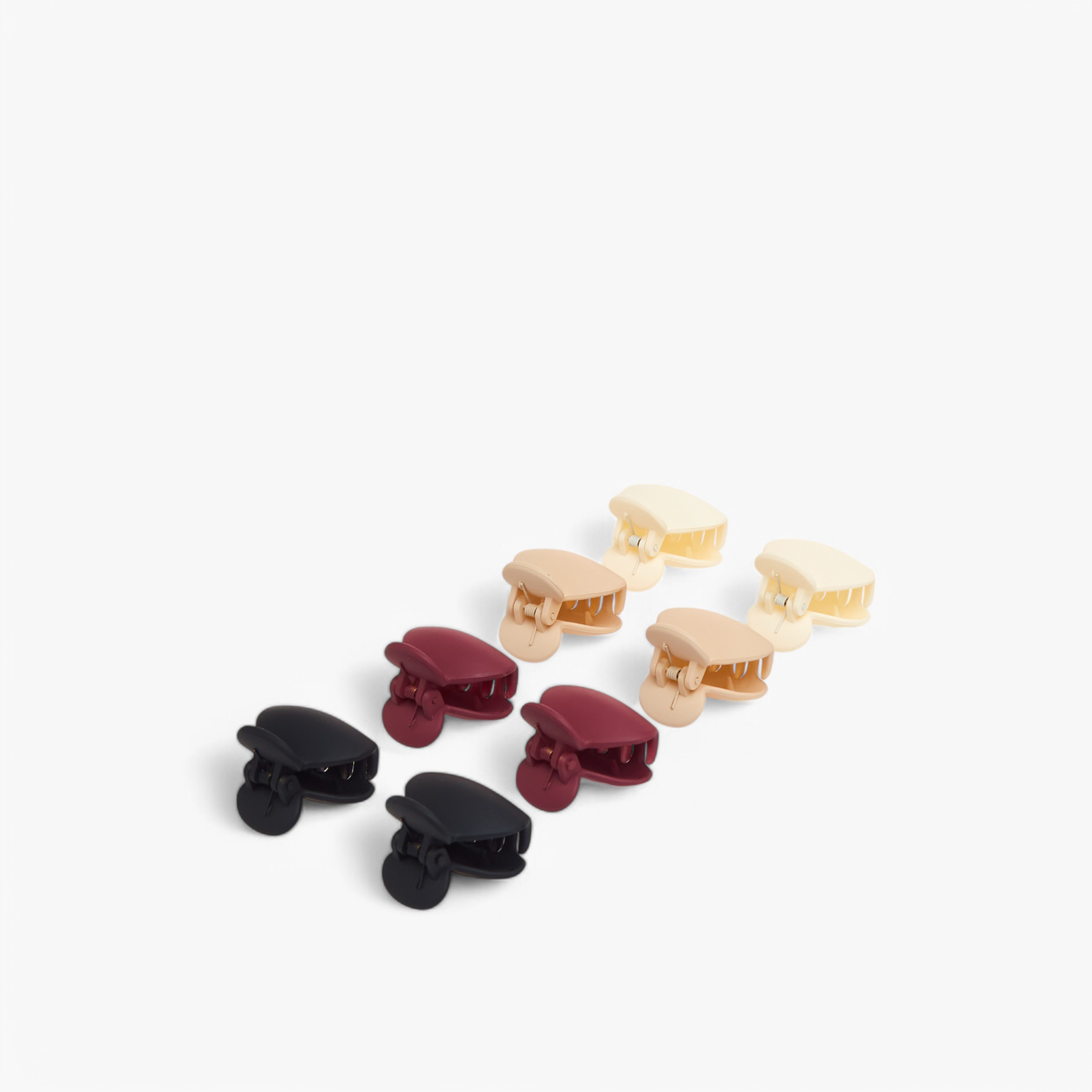 Set of 8 - Gloo Matte Hair Clamp-women-hairaccessories-image-6
